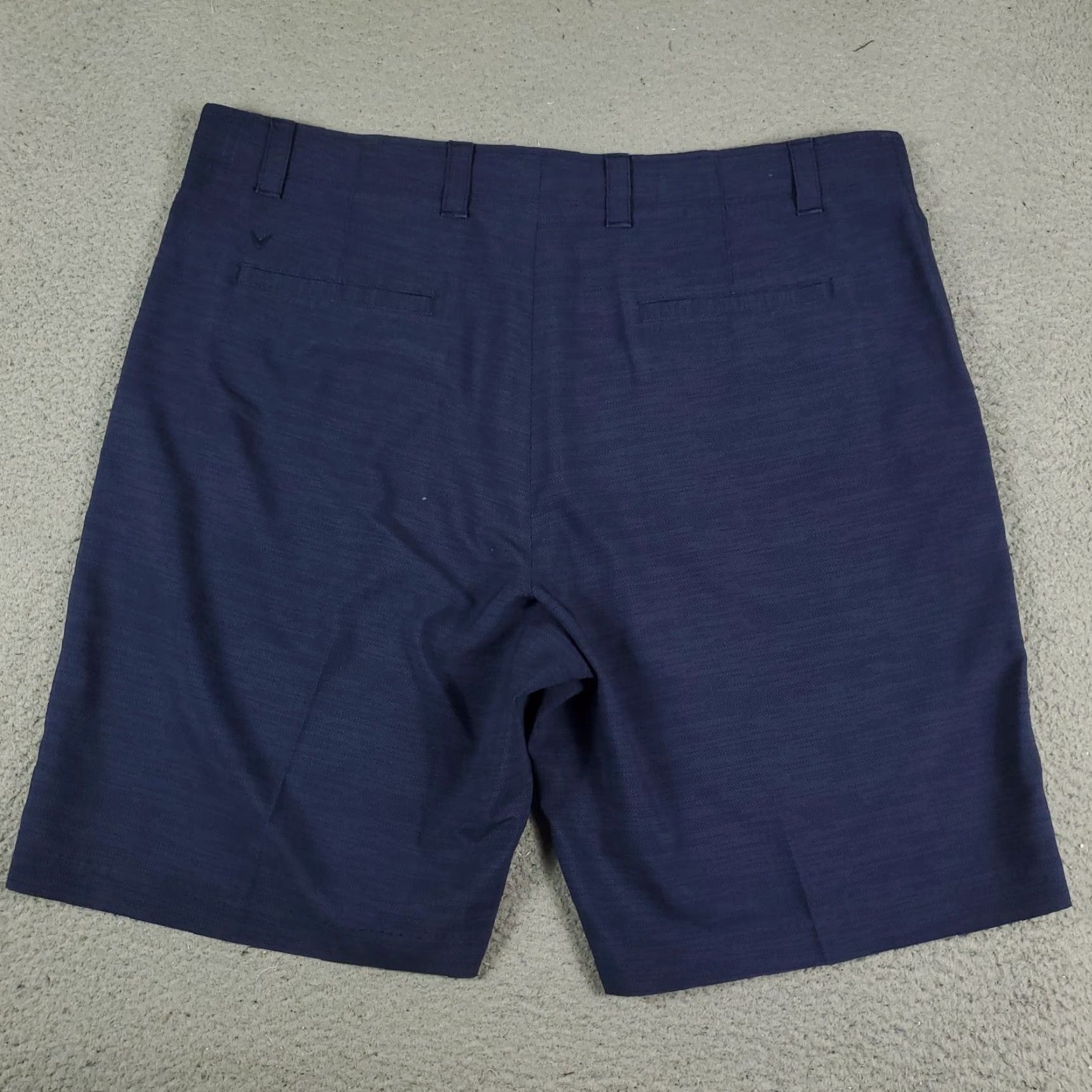 Callaway Callaway Shorts Mens 40 Blue Flat Front Chino Polyester Casual Golf Size US 40 / EU 56 - 7 Thumbnail