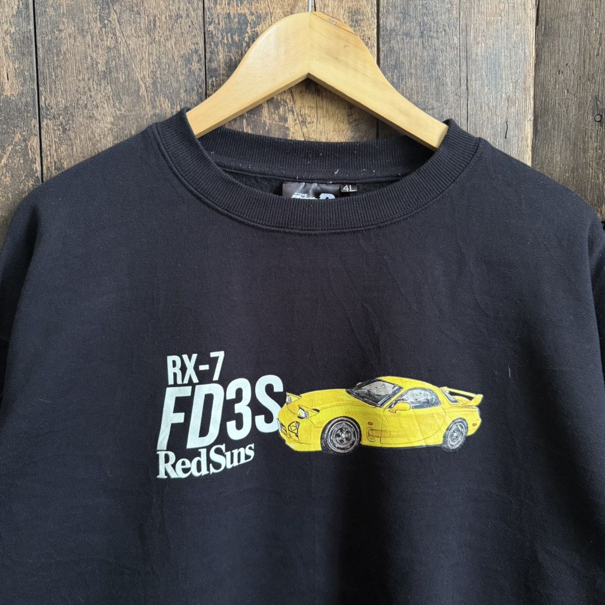 Sports Specialties RX-7 FD3S RedSuns Crewneck Sweatshirt Size US XL / EU 56 / 4 - 3 Thumbnail