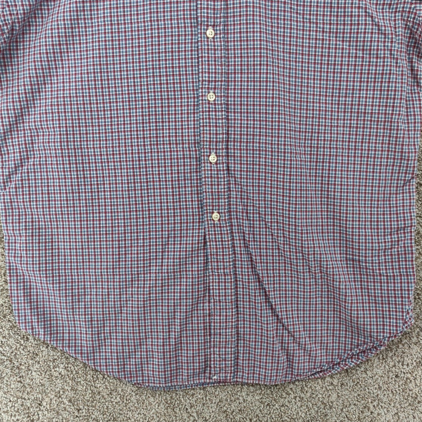 Polo Ralph Lauren Ralph Lauren Polo Shirt Mens L Plaid Short Sleeve Button-Up Embroidered Pony Nike Size US L / EU 52-54 / 3 - 5 Thumbnail