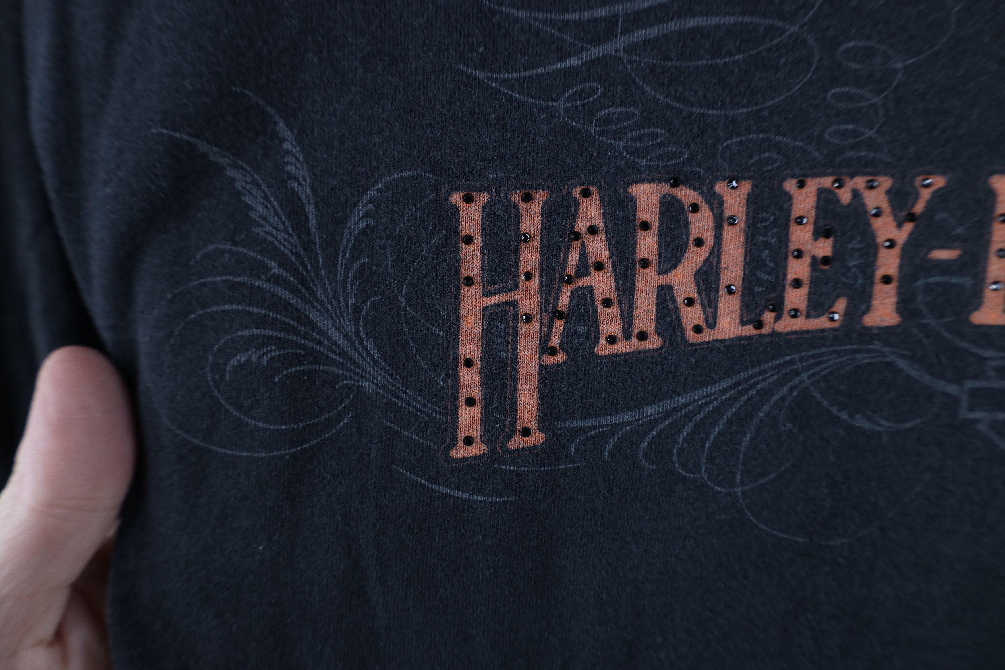 Harley Davidson Vintage Y2K Harley Davidson Tribal Long Sleeve T-Shirt Size L / US 10 / IT 46 - 5 Thumbnail