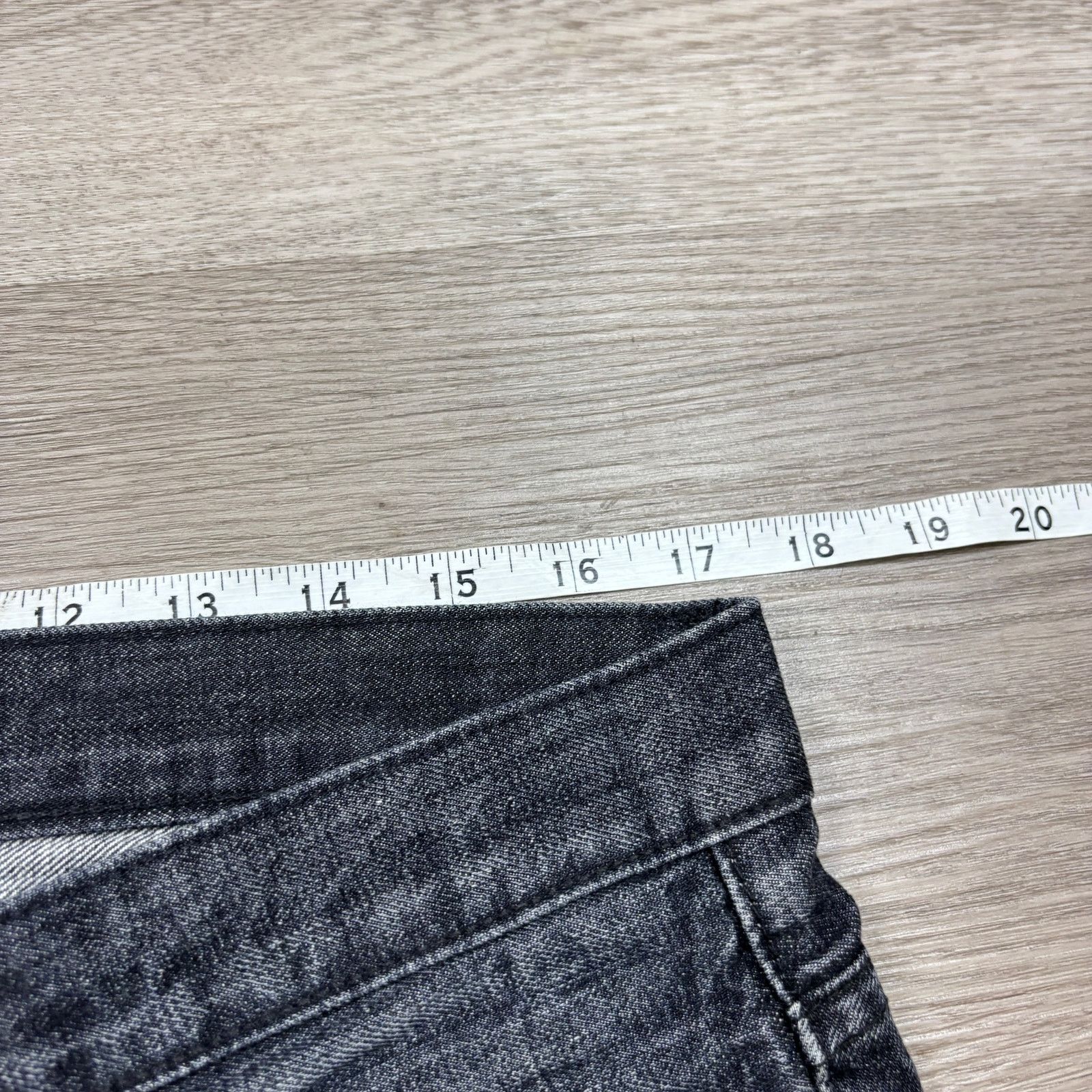 Helmut Lang Raw and Dry Denim 12.5 Shorts Jorts Men's 32