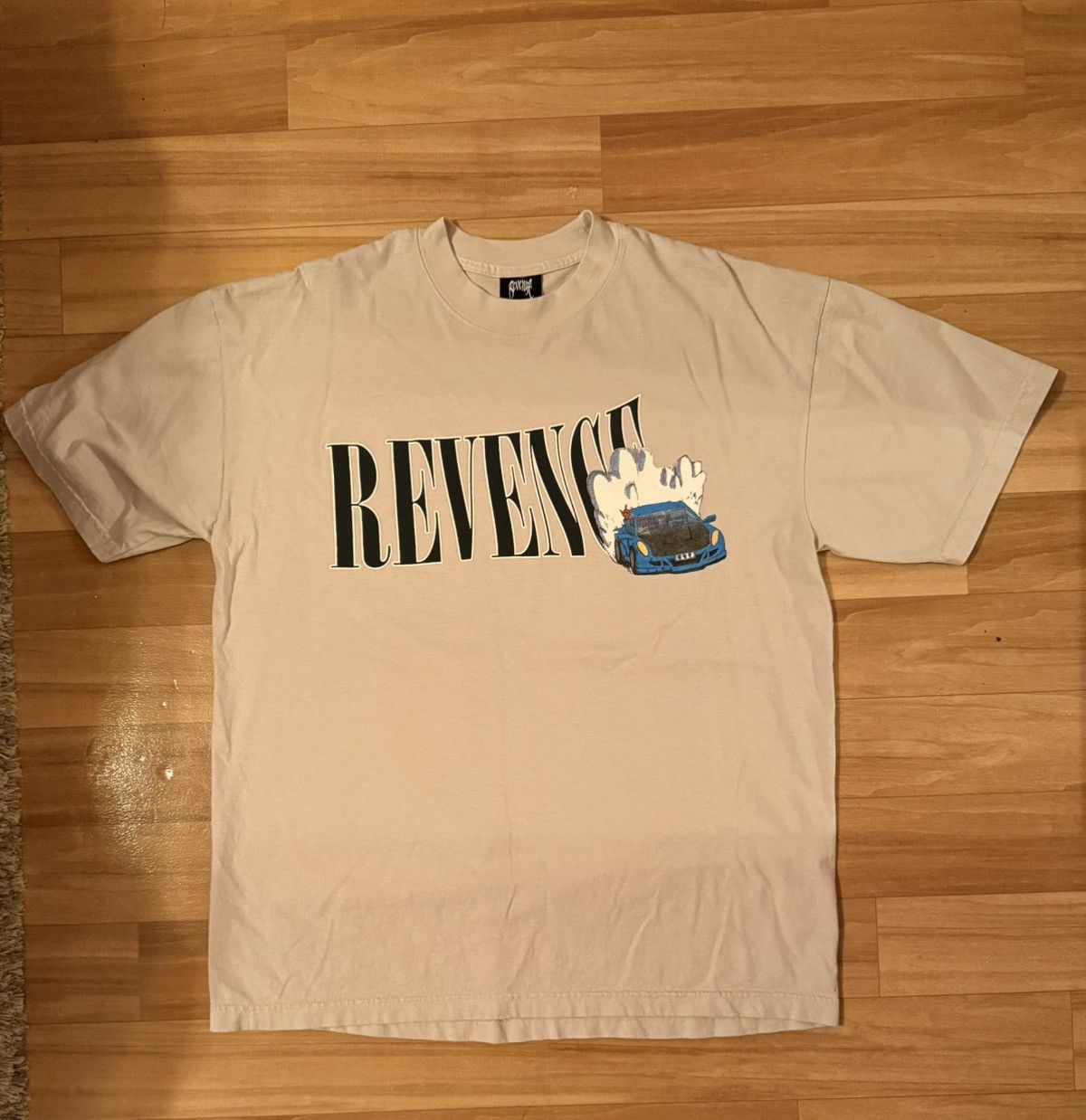 Revenge Juice WRLD Burnout cement Tee Size US L / EU 52-54 / 3 - 1 Thumbnail