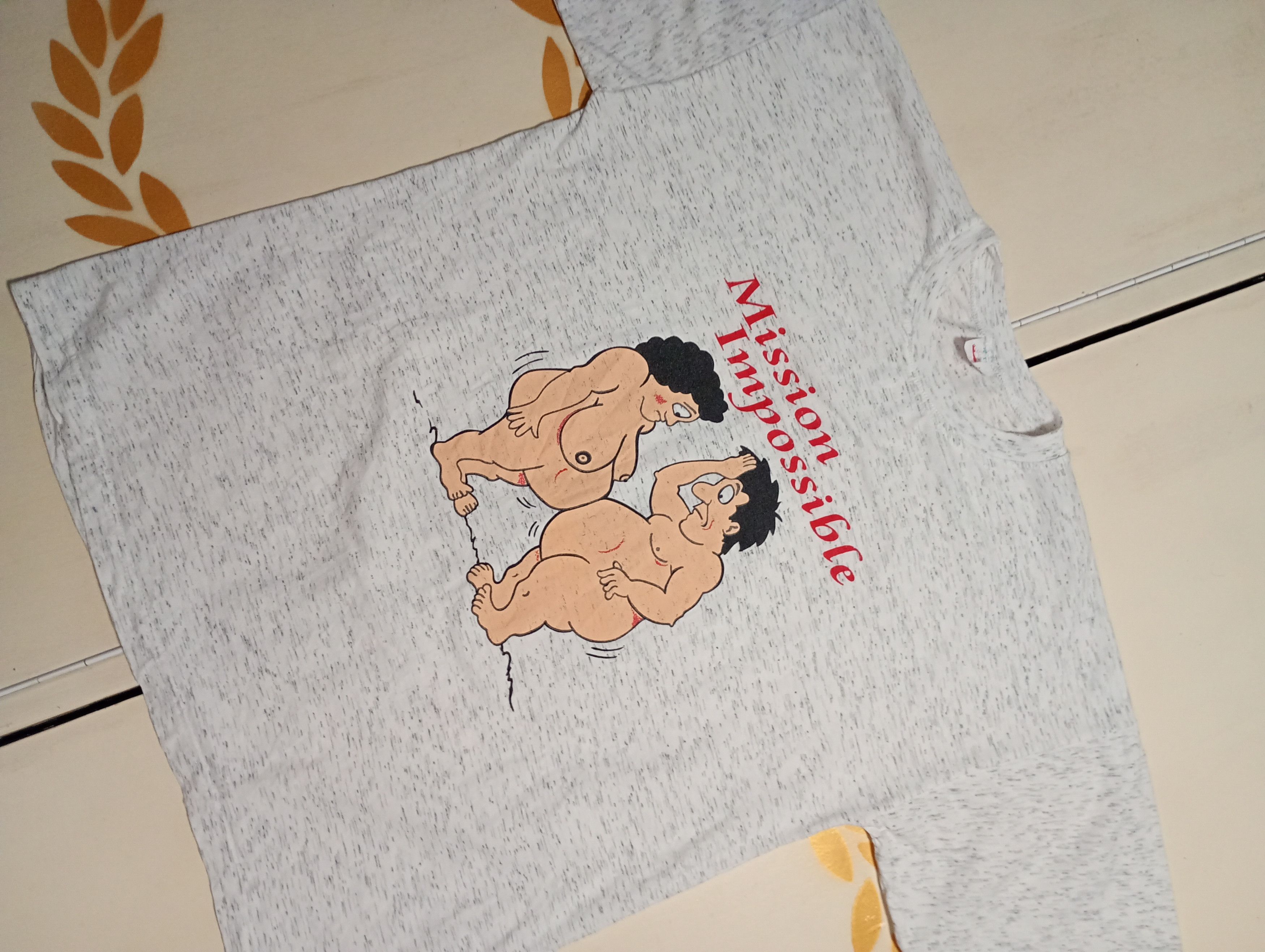 Vintage Mission Impossible T-Shirt Vintage 90's Size US L / EU 52-54 / 3 - 5 Thumbnail