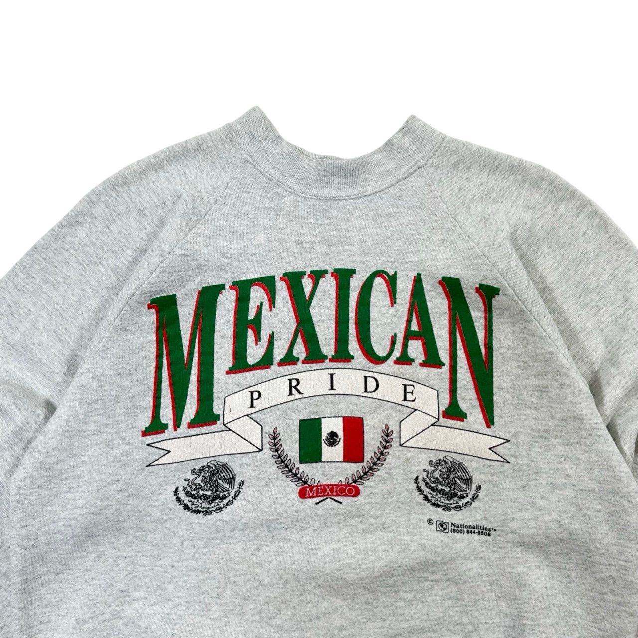 Vintage Vintage 90s Mexican Pride Big Print Graphic Sweater Size US L / EU 52-54 / 3 - 2 Thumbnail