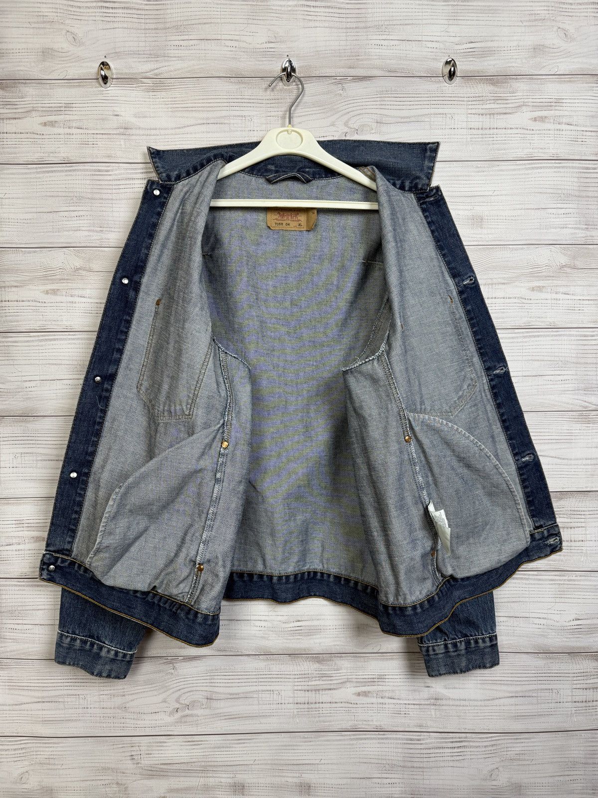 Levi's Vintage Levi's Tracker Denim Jacket Blue XL Size US XL / EU 56 / 4 - 16 Thumbnail