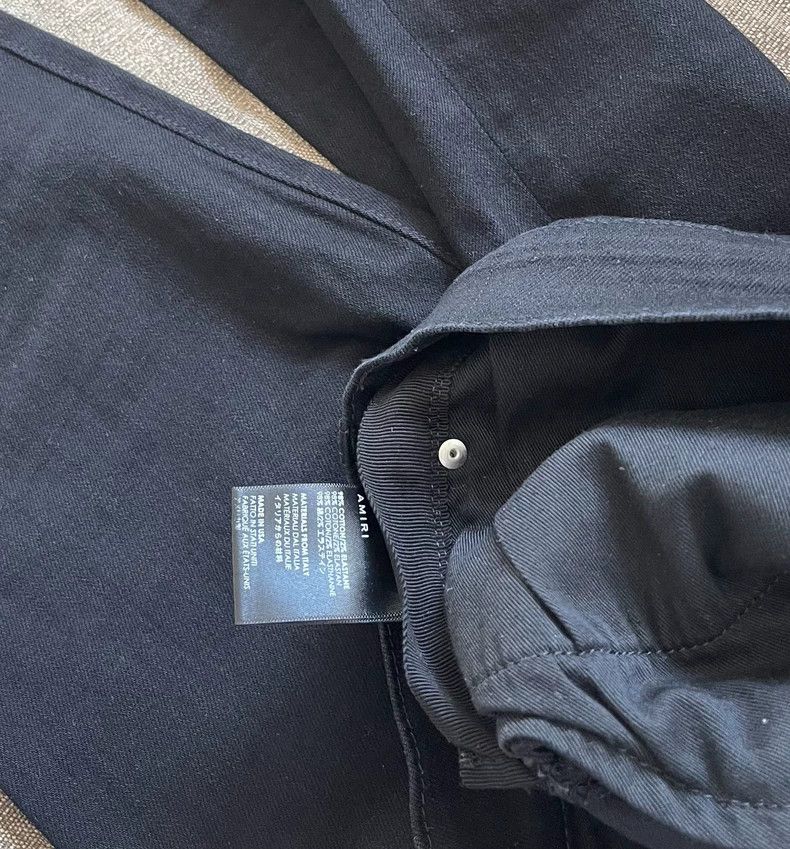 Amiri Amiri Black basic jeans 2501-Nextarrow Size US 31 - 4 Thumbnail