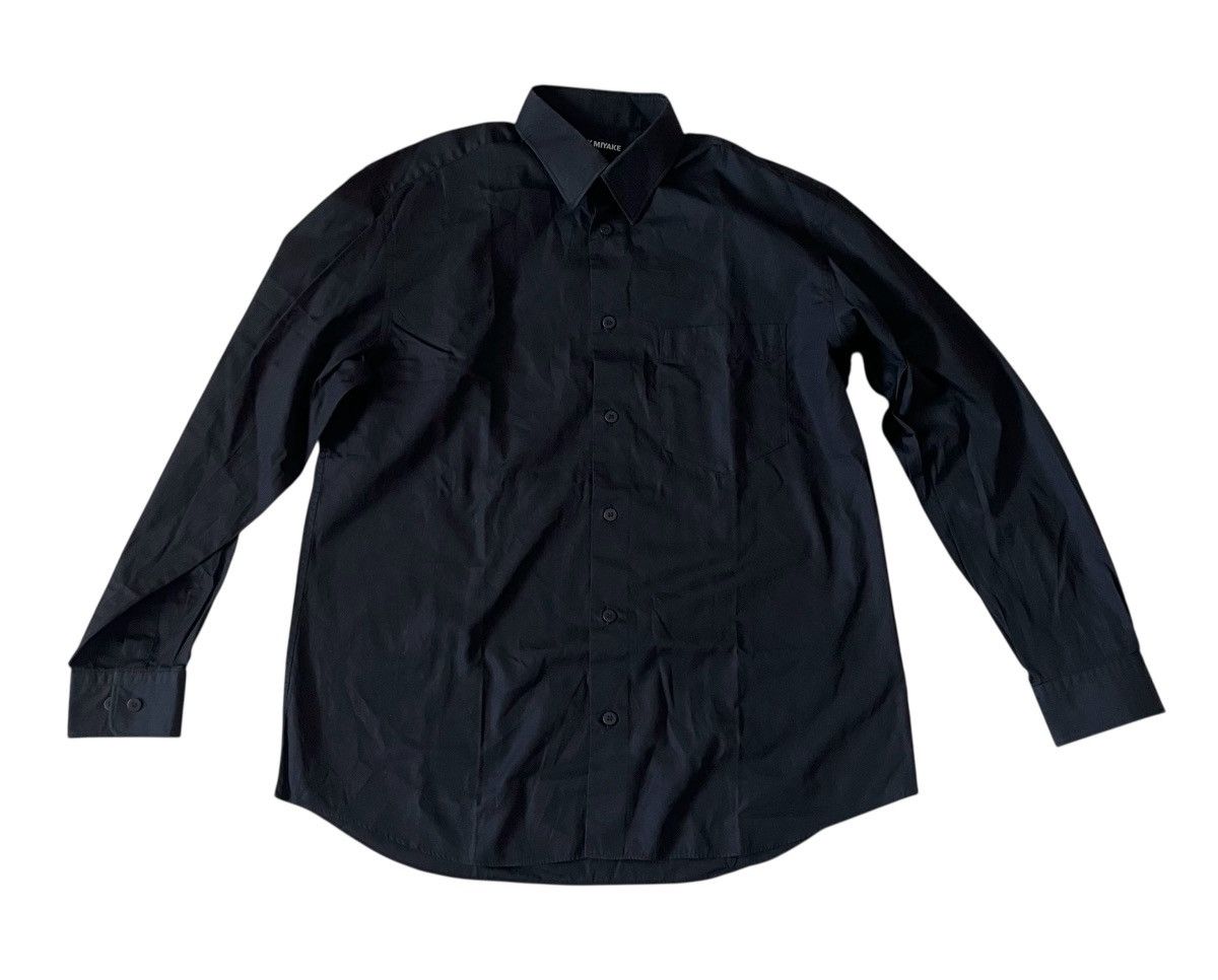 Issey Miyake Vintage issey miyake classic regular black button up shirt Size US M / EU 48-50 / 2 - 1 Thumbnail