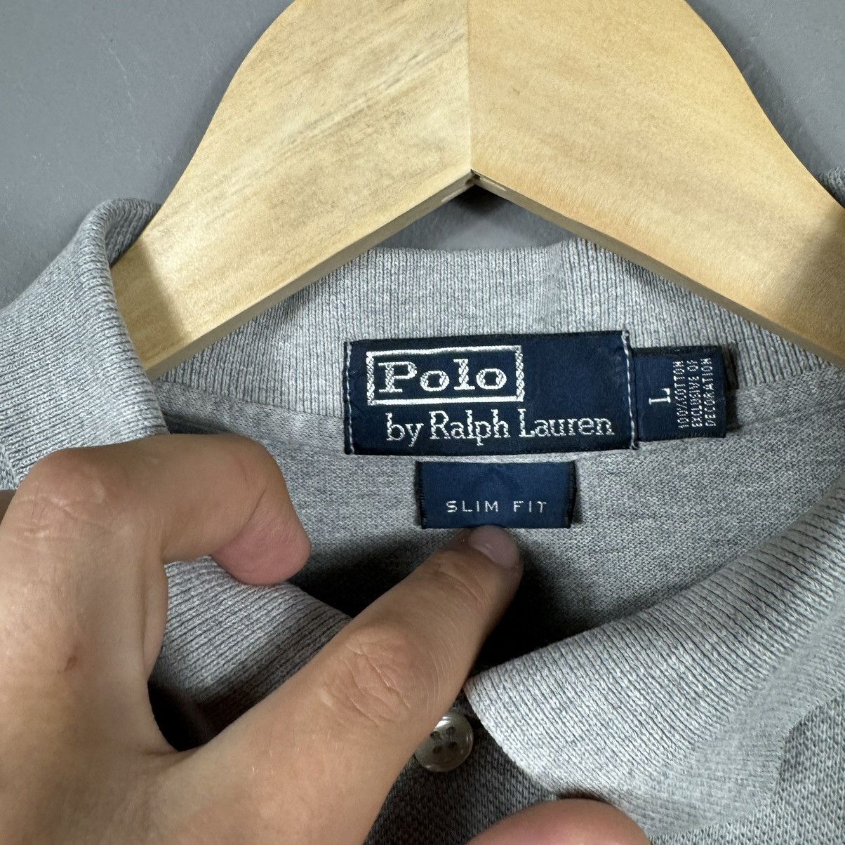 Ralph Lauren Vintage Polo Ralph Lauren Chief Keef Long Sleeve Polo Shirt Size US L / EU 52-54 / 3 - 3 Thumbnail