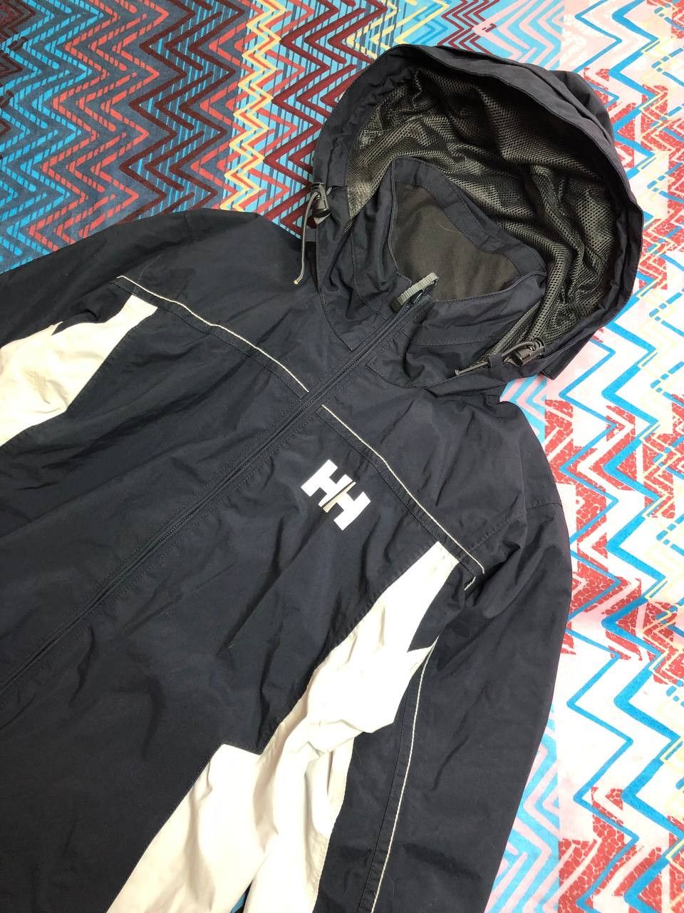 Helly Hansen vintage Helly Hansen Y2K Leather jacket big logo Streetwear Size US XS / EU 42 / 0 - 8 Thumbnail