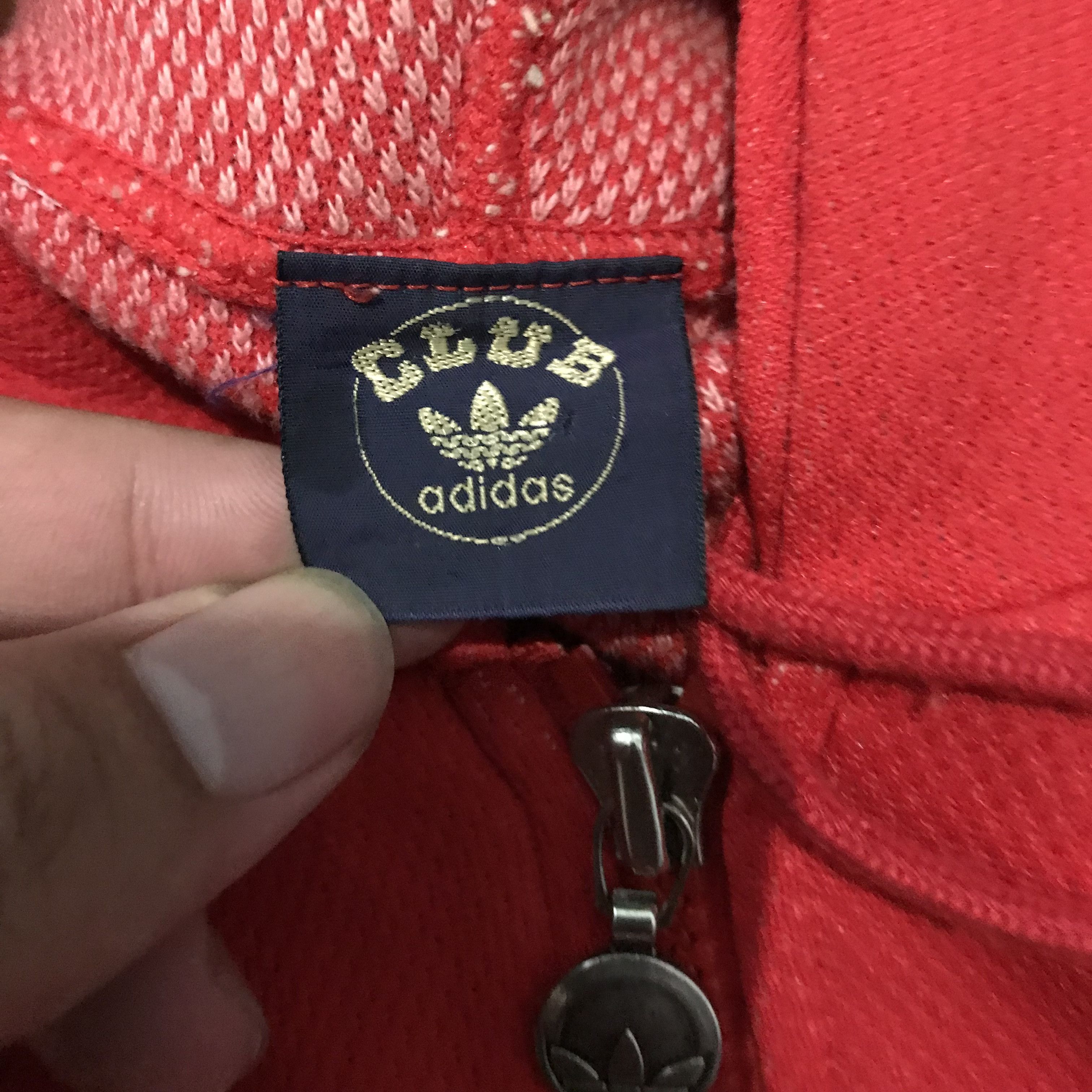 Adidas Adidas Originals Club Track Hoodie tracktop jacket red japan Size US M / EU 48-50 / 2 - 2 Thumbnail