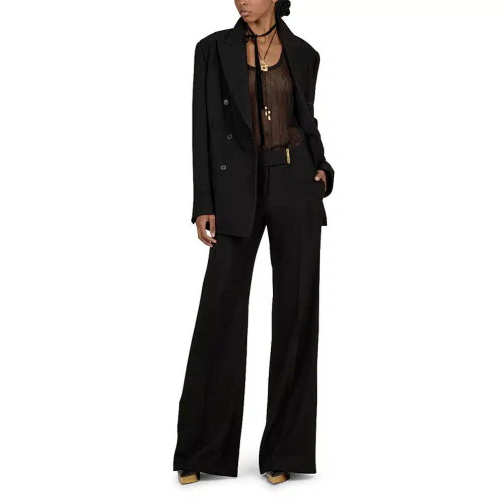 Tom Ford o1loc1c1224 GI2915 Jacket in Black Size S / US 4 / IT 40 - 2 Thumbnail