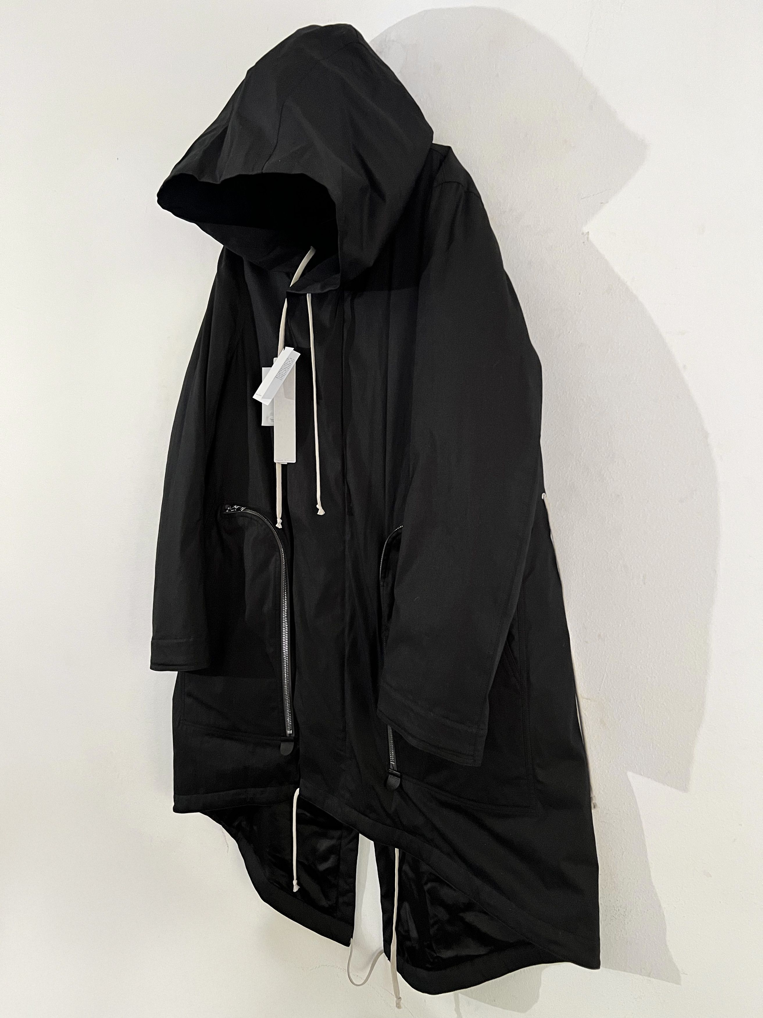 Rick Owens Rick Owens Bauhaus Fishtail Hooded Coat Size US L / EU 52-54 / 3 - 4 Thumbnail