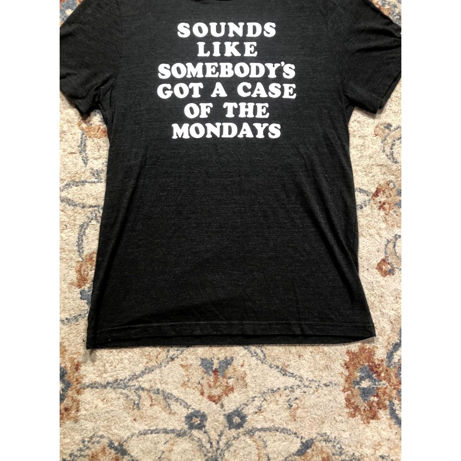 Vintage Homage Shirt Mens M Black Case Of The Mondays Office Space Graphic Tee Size US M / EU 48-50 / 2 - 5 Thumbnail