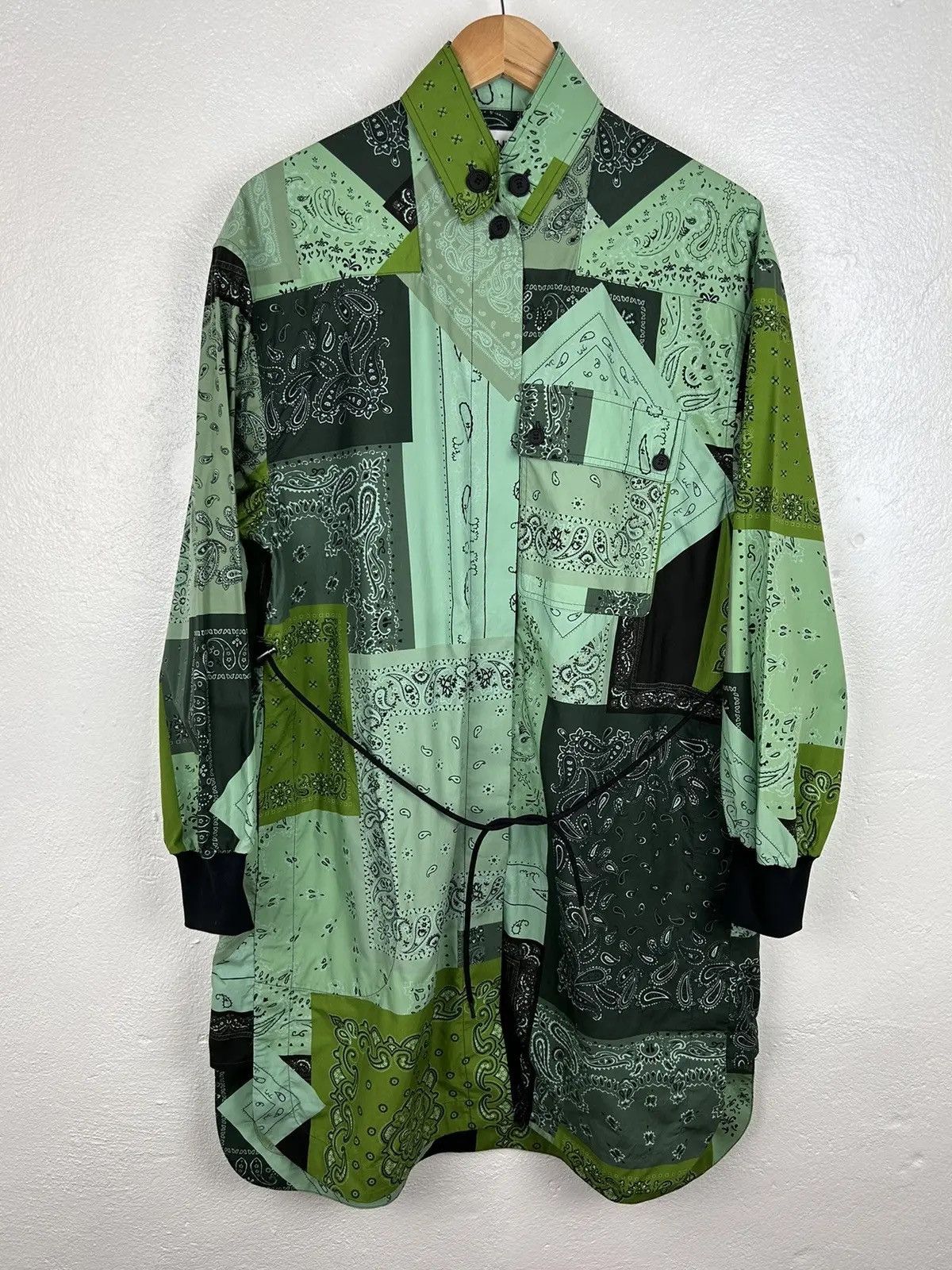 Kenzo printed long-sleeve shirt - Green