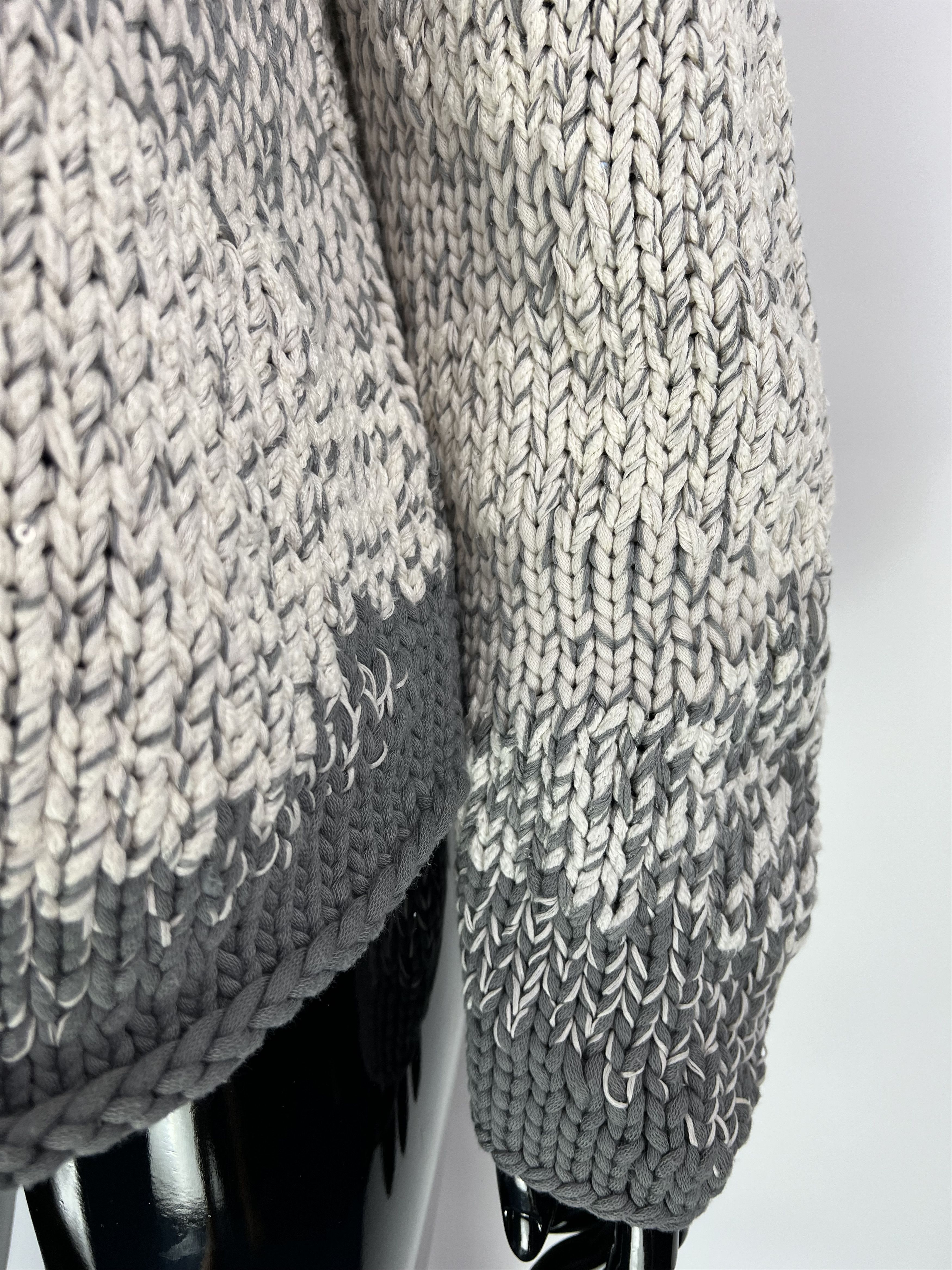 Brunello Cucinelli Brunello Cucinelli Cotton Linen Silk Sequins Sweater Size L Size L / US 10 / IT 46 - 12 Thumbnail