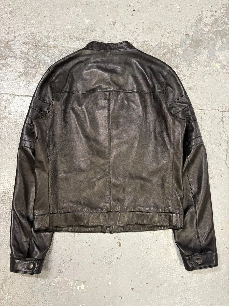 Prada AW2007 Prada Black Biker Premium Leather Jacket Size US M / EU 48-50 / 2 - 2 Thumbnail