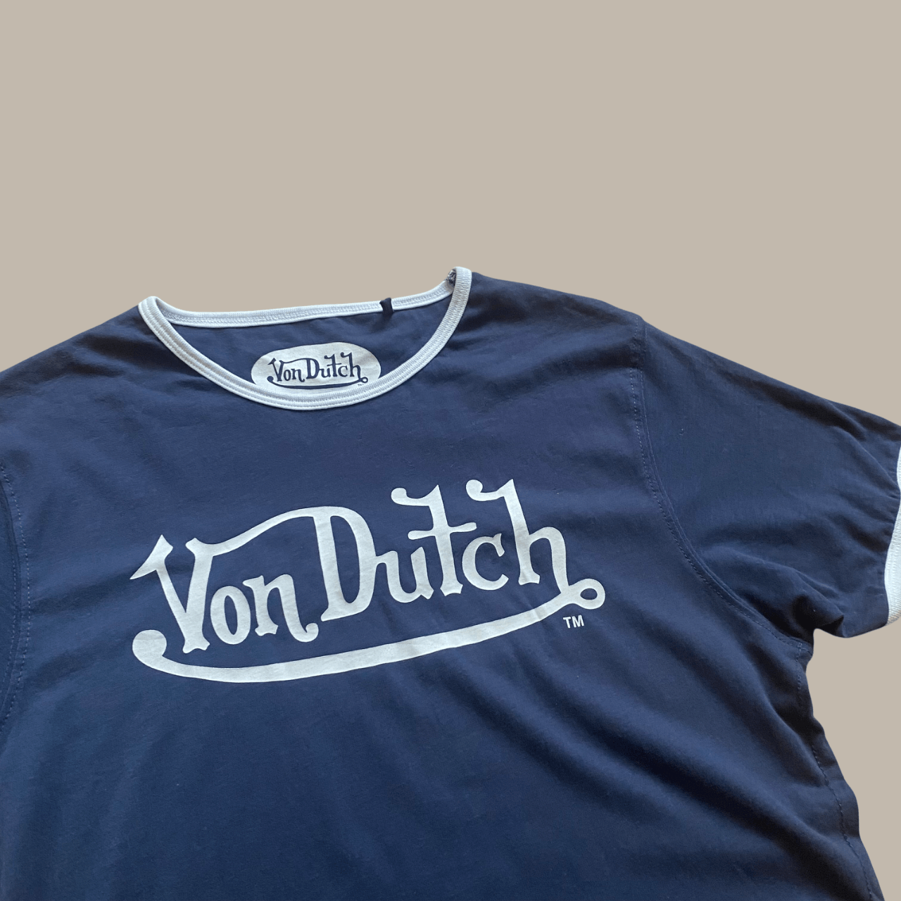 Von Dutch Vintage Von Dutch Y2K T Shirt Blue Small Streetwear Tee Size US S / EU 44-46 / 1 - 2 Thumbnail