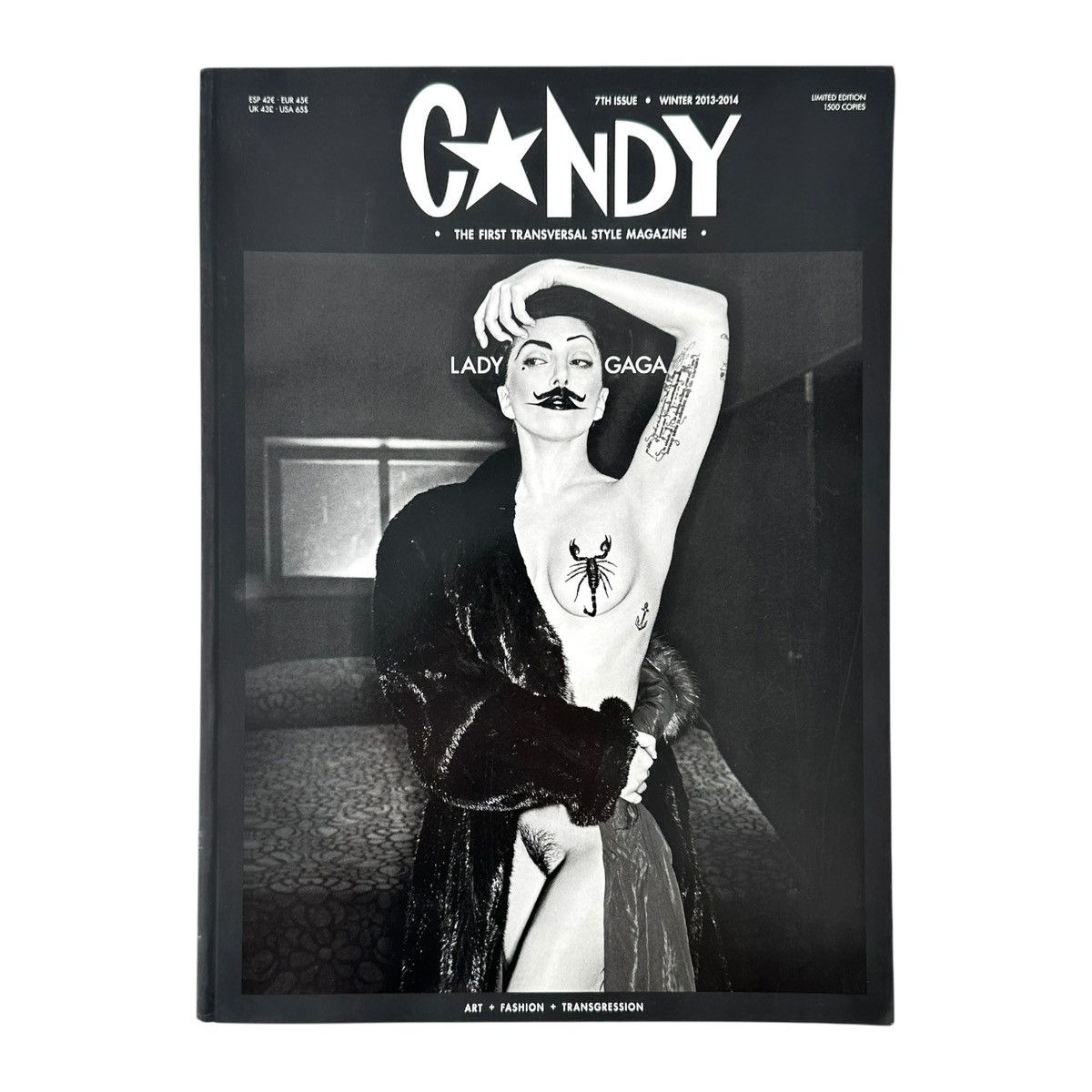Other Lady Gaga x Candy Magazine 1 of 1,500 RARE 2013 Issue #7 Size ONE SIZE - 1 Thumbnail