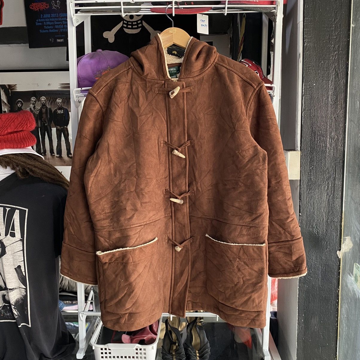 Lauren Ralph Lauren 🔥Lauren Ralph Lauren Shearling Parka Coat Jacket Size US M / EU 48-50 / 2 - 1 Thumbnail