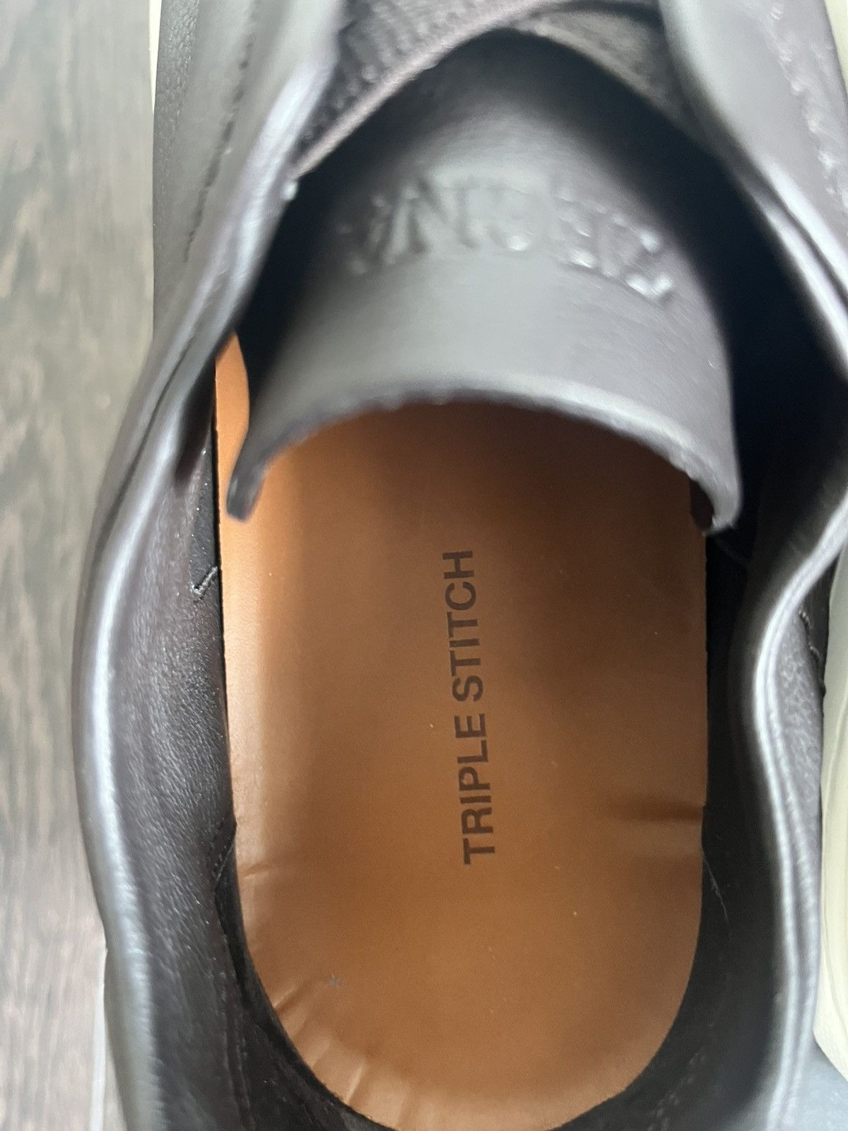 Ermenegildo Zegna Zegna brown second skin triple stitch eu 41/40.5 Size US 7.5 / EU 40-41 - 5 Thumbnail
