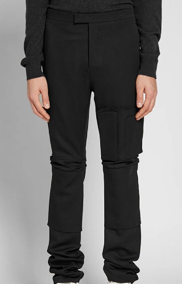 image of Raf Simons Aw18 Space Cargo Pocket Pants in Black, Men's (Size 32)