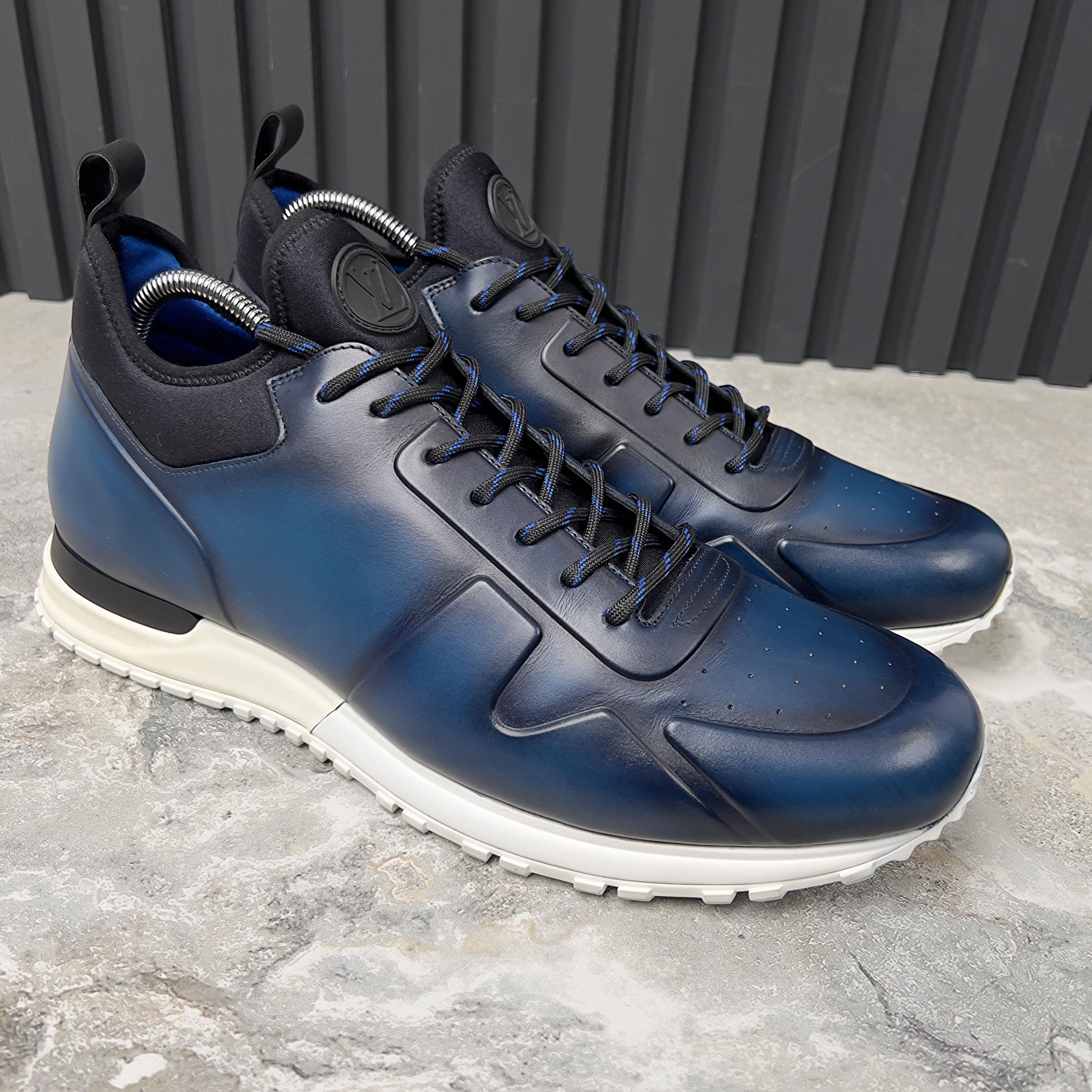 Louis Vuitton Louis Vuitton Run Away Sneakers Patina Leather Size US 11.5 / EU 44-45 - 5 Thumbnail