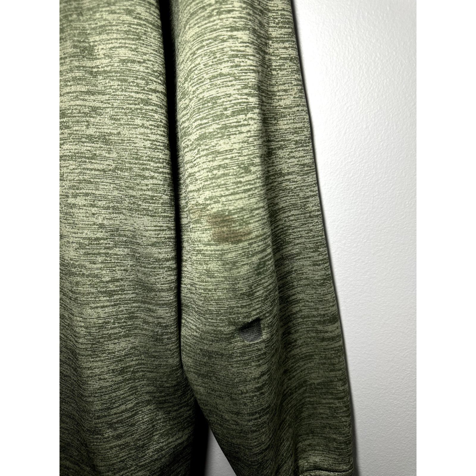 Under Armour Under Armour ColdGear Fleece Jacket Heathered Green L/G Size US L / EU 52-54 / 3 - 6 Thumbnail