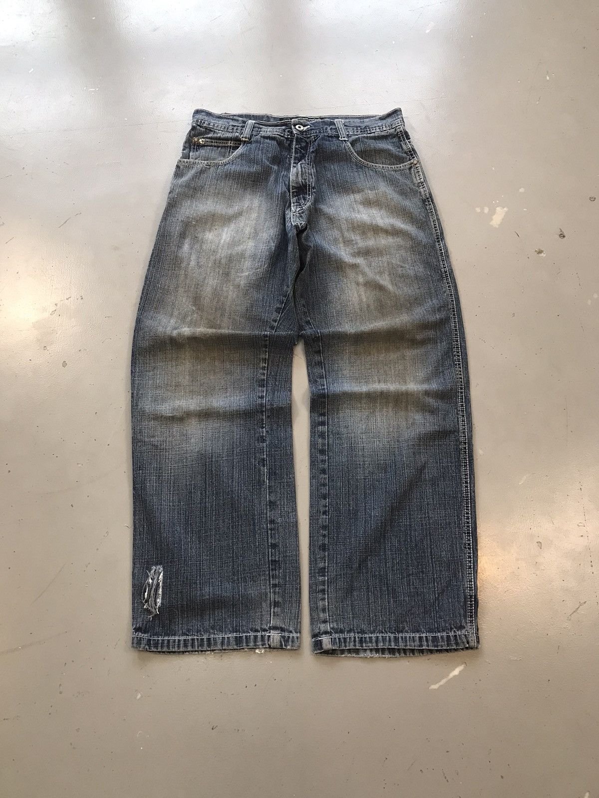 Southpole × Vintage Vintage Southpole straight fit brown tag denim pant Size US 34 / EU 50 - 1 Thumbnail