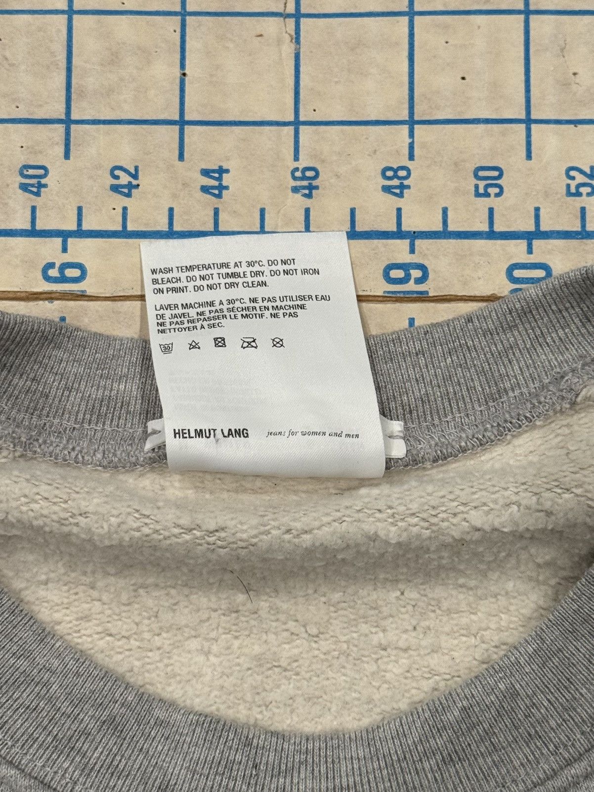 Helmut Lang Helmut Lang Spell Out Crewneck Unisex Sizing Mens S Womens M Size US S / EU 44-46 / 1 - 8 Thumbnail