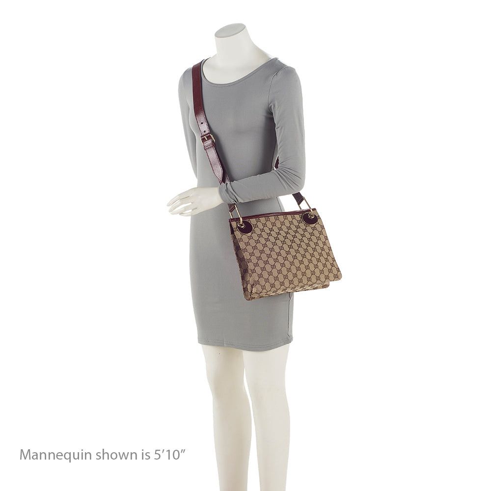 Gucci Gucci GG Monogram Canvas Eclipse Small Messenger Bag Size ONE SIZE - 5 Thumbnail