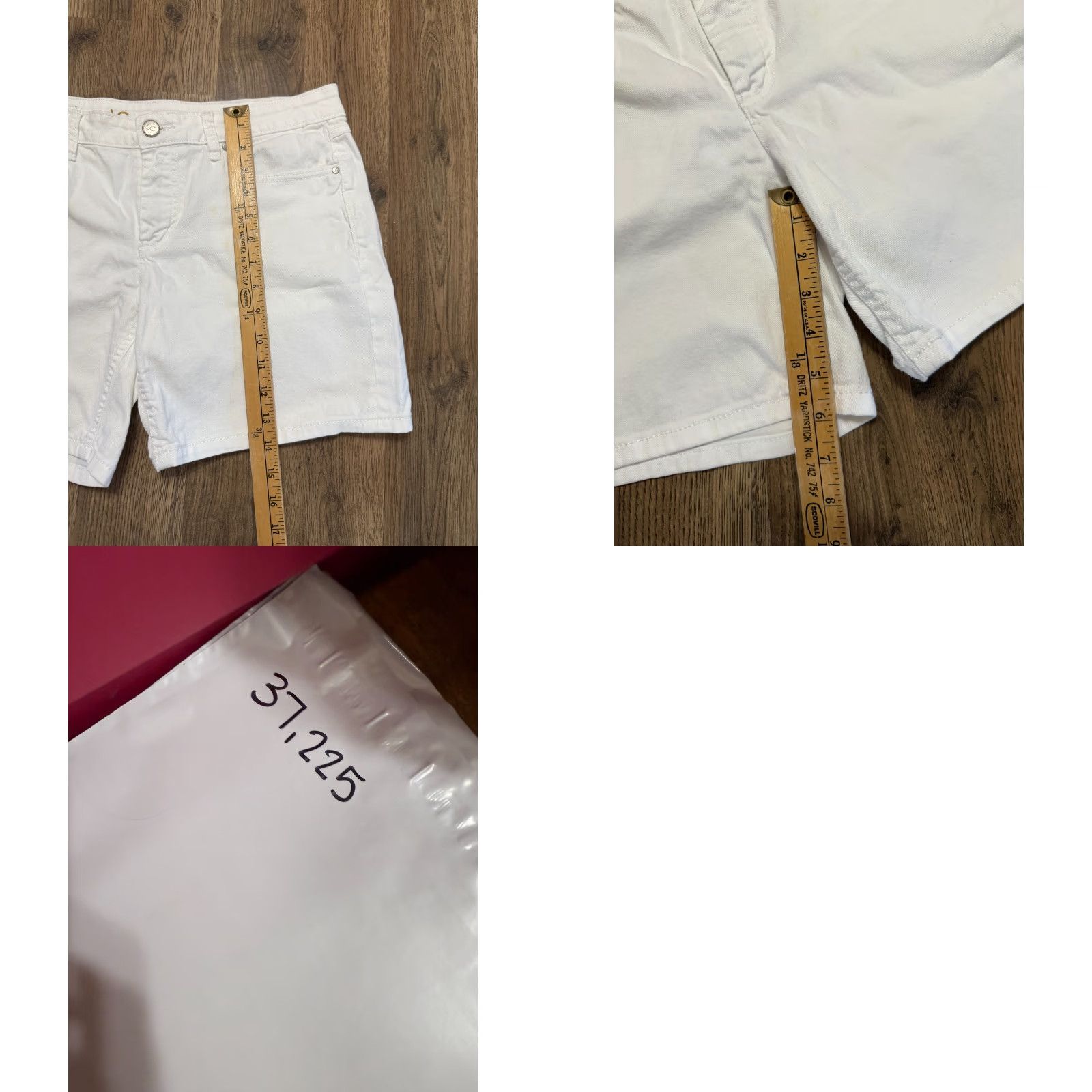 Vintage Lauren Conrad Jean Shorts Women’s Size 8 White Casual Shorts Denim LC Lauren Conrad Regular 6.5 Inseam Vintage No Size 30" / US 8 / IT 44 - 8 Thumbnail