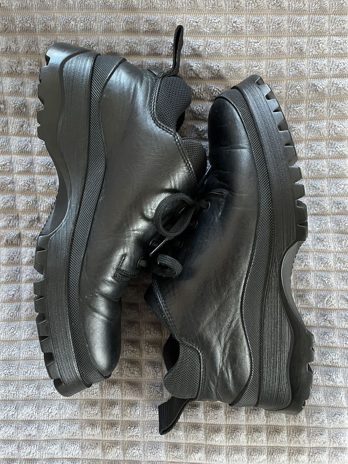 Prada Prada Vintage Linea Rossa Brixxen Low Boots Size 5,5UK Size US 6.5 / EU 39-40 - 8 Thumbnail