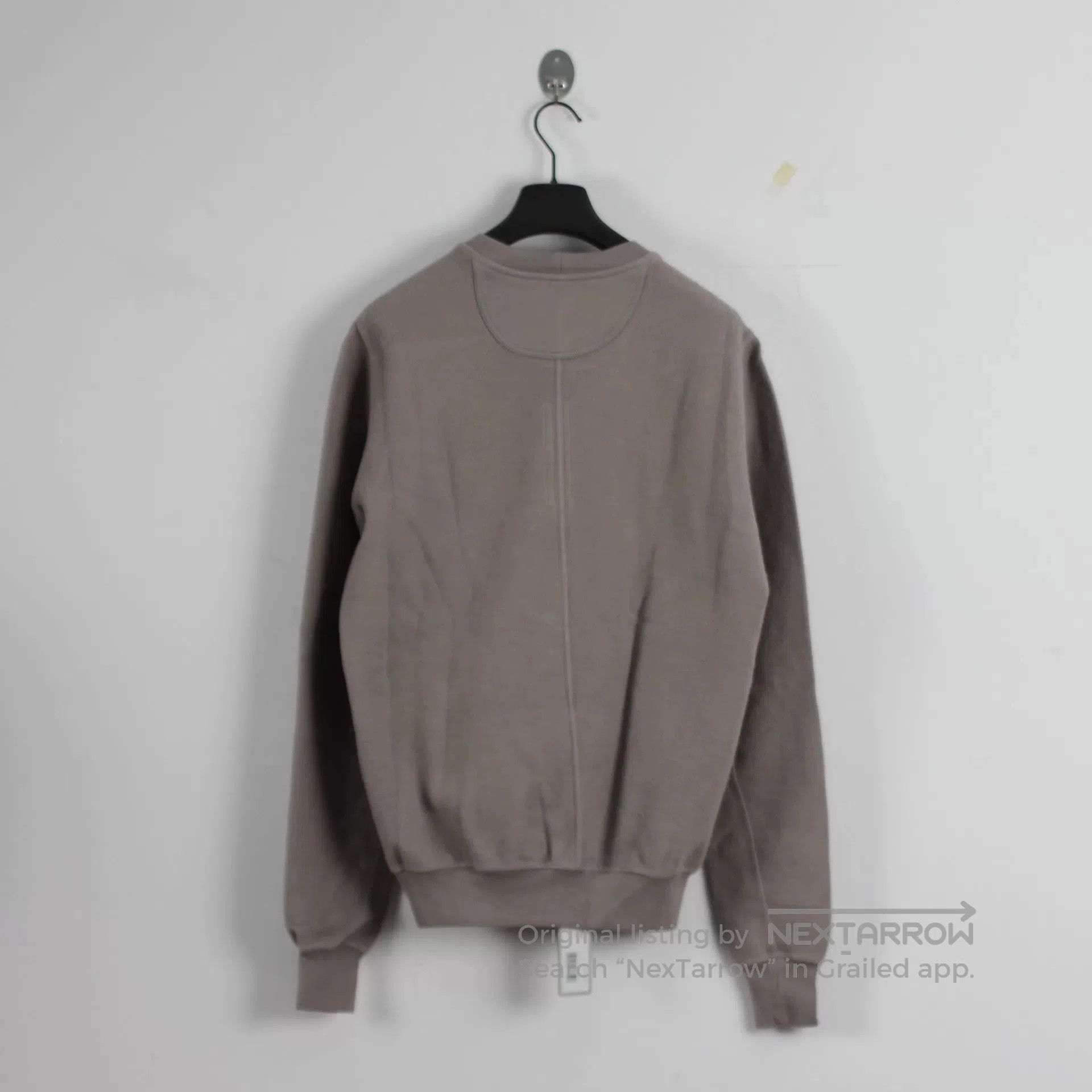 Rick Owens Rick Owens Reversible Sweatshirt in Gray. Size US S / EU 44-46 / 1 - 4 Thumbnail
