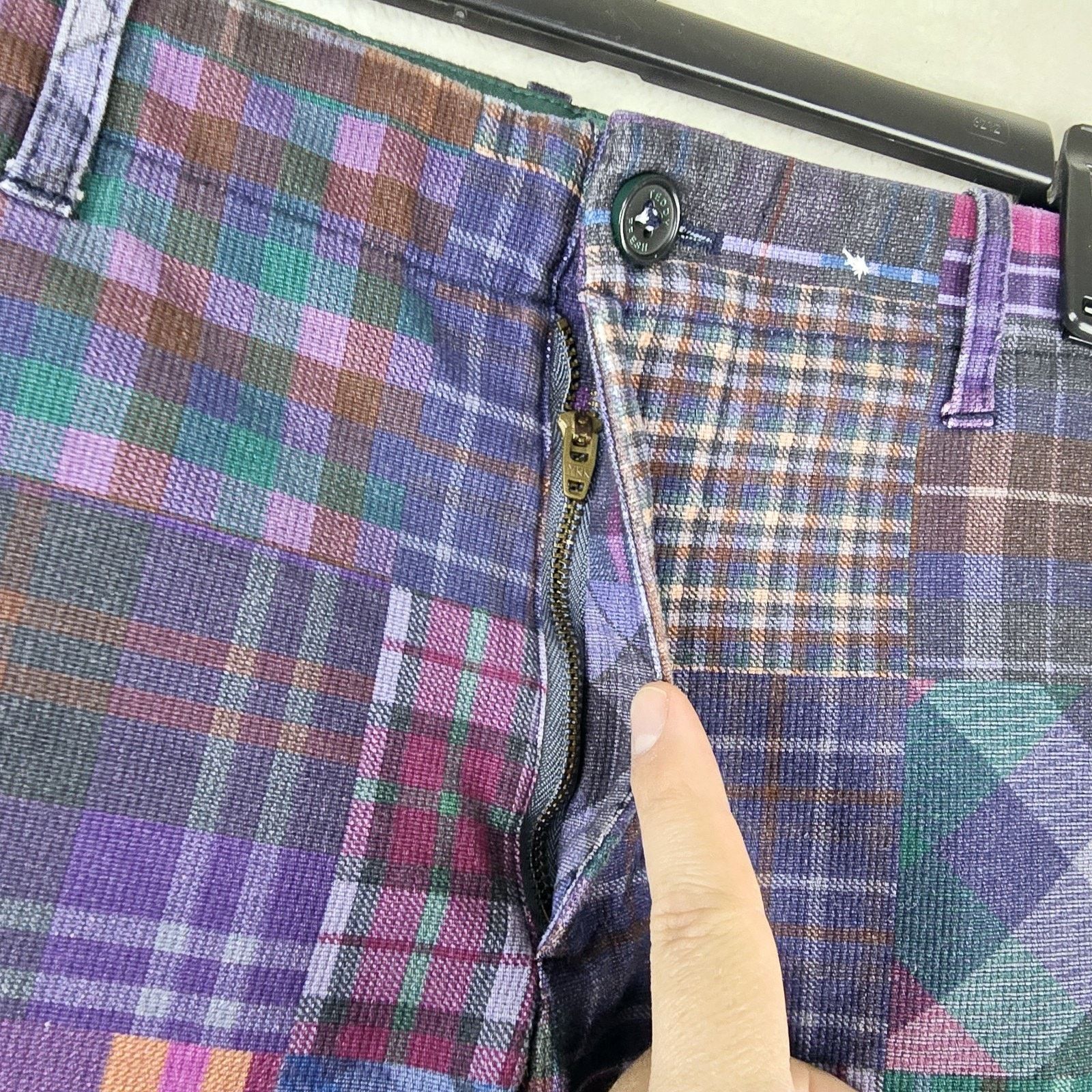 Teddy Fresh TEDDY FRESH Plaid Pants Size 36 36x28 Golf SEE PICS FLAW Size US 36 / EU 52 - 4 Thumbnail