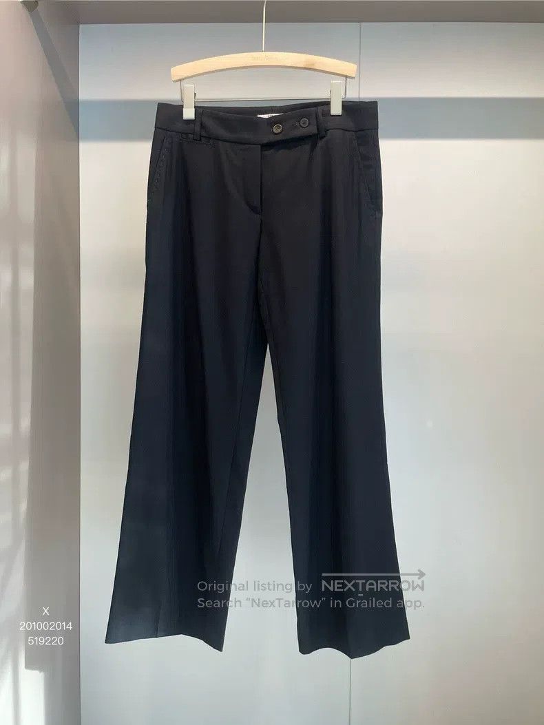 Brunello Cucinelli Brunello Cucinelli Black Wool Trousers Size 28" / US 6 / IT 42 - 1 Thumbnail