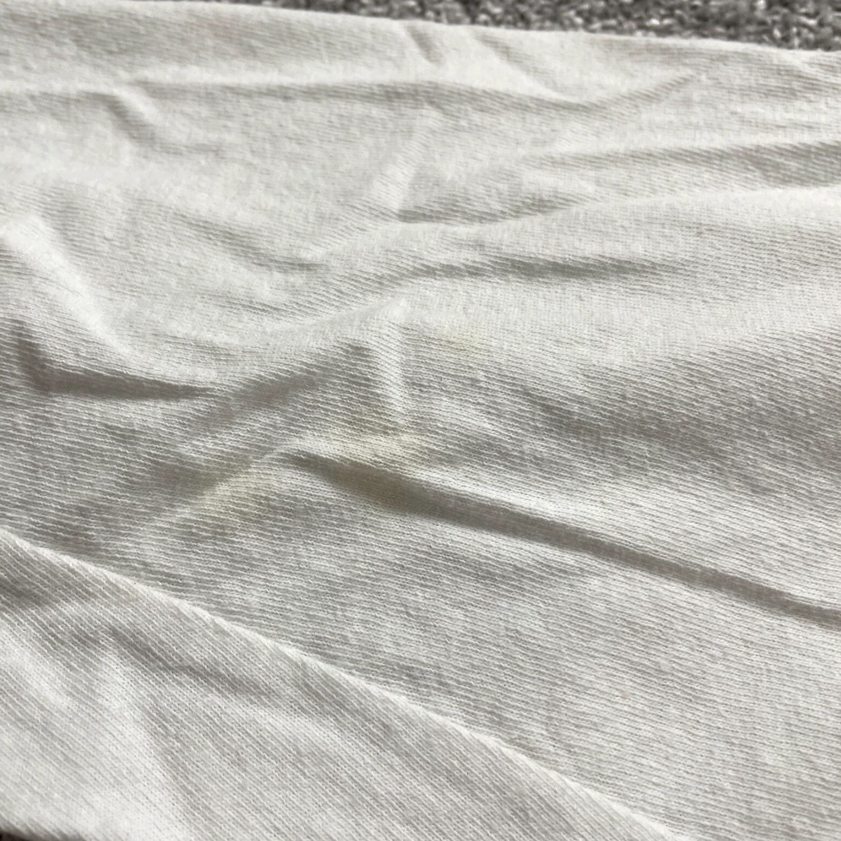 Gildan VINTAGE? No — Gildan Crew Neck Tee Womens Large White Long Sleeve Cotton Logo Basic Shirt Adult Women L White Classic Sports 90s Size L / US 10 / IT 46 - 6 Thumbnail