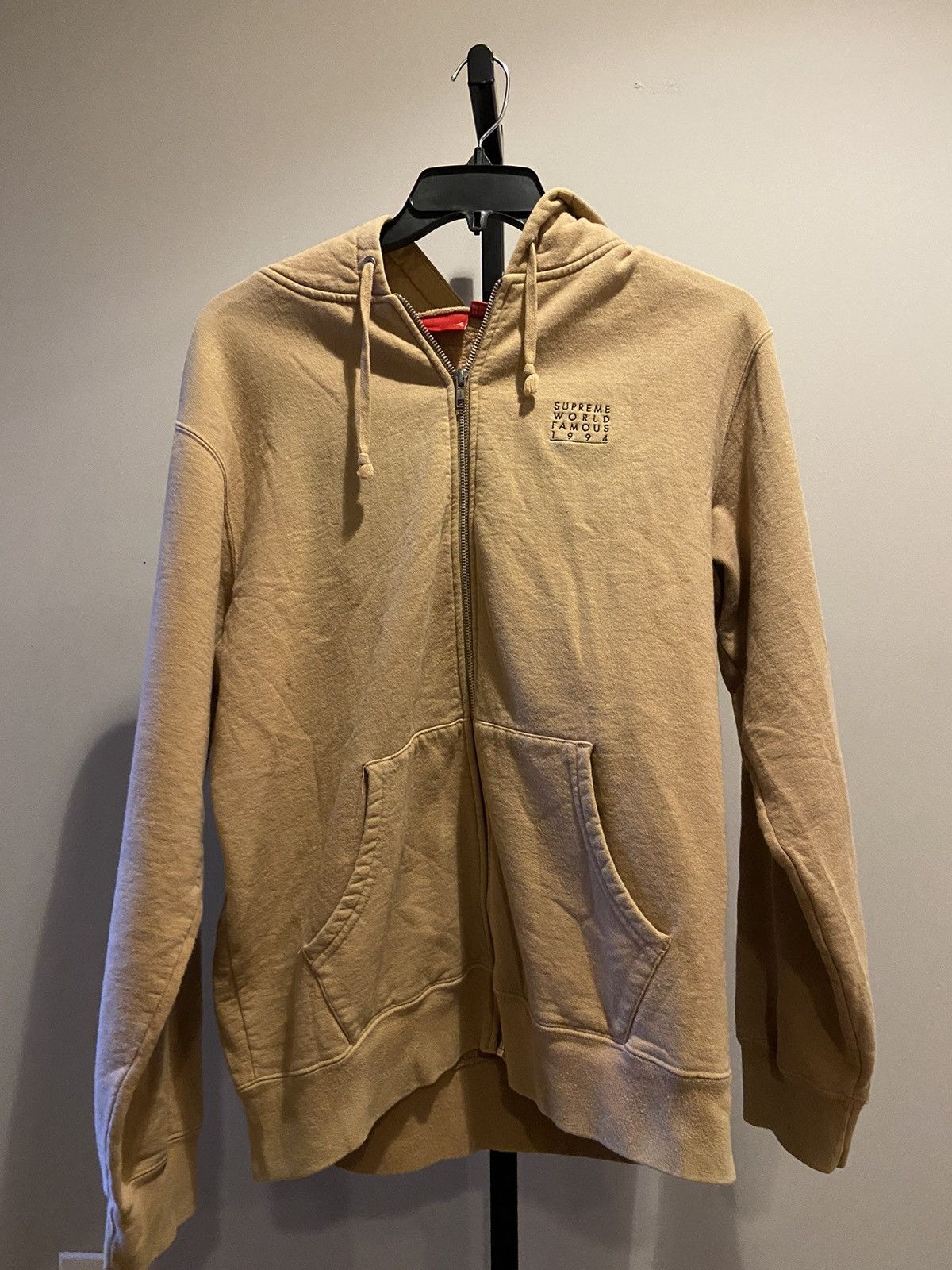 Supreme World Famous Zip Up Hoodie | Grailed