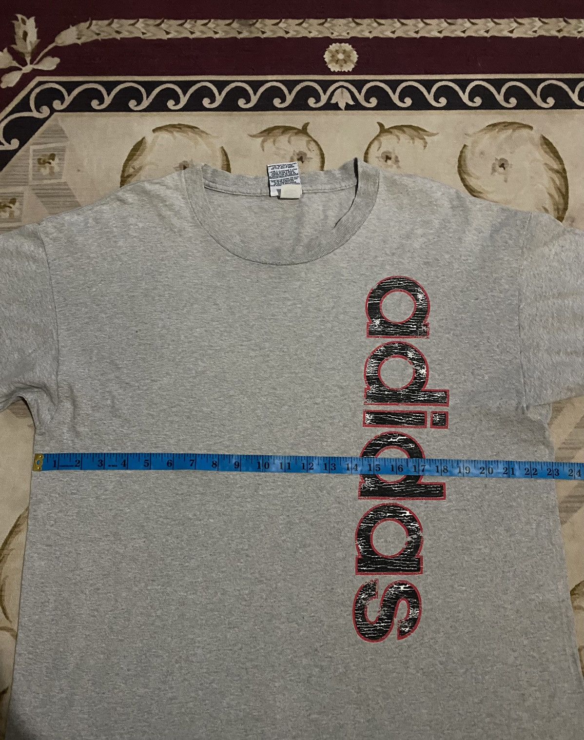Adidas Vintage Adidas Y2k T-Shirt Size US L / EU 52-54 / 3 - 6 Thumbnail