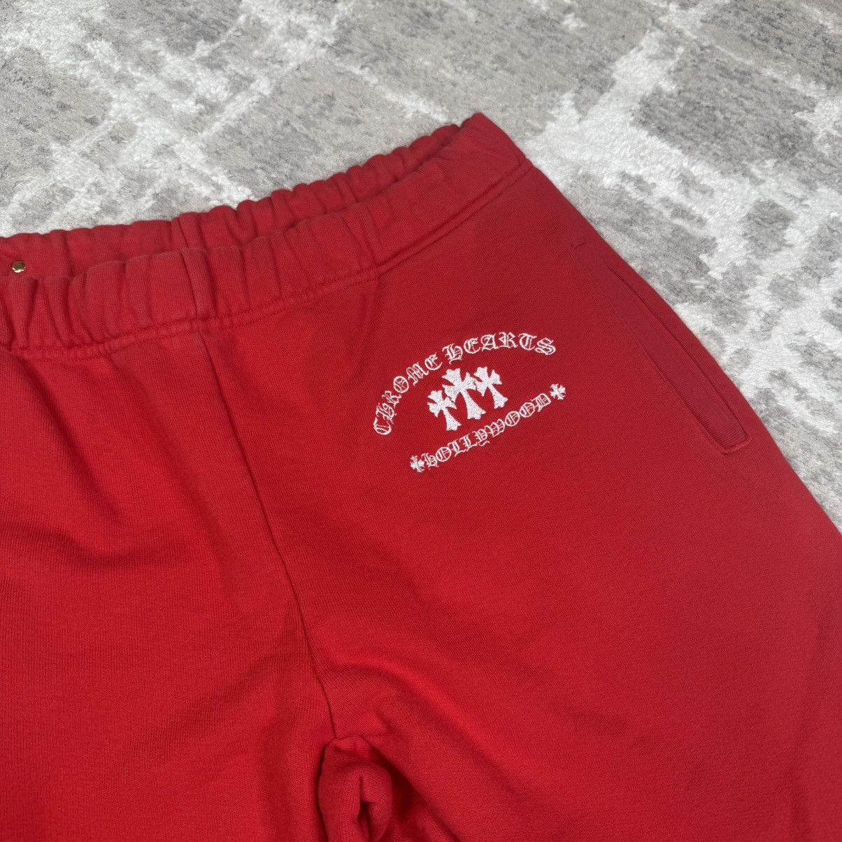 Chrome Hearts Sailin king taco triple cross embroidered sweatpants Size US 36 / EU 52 - 4 Thumbnail