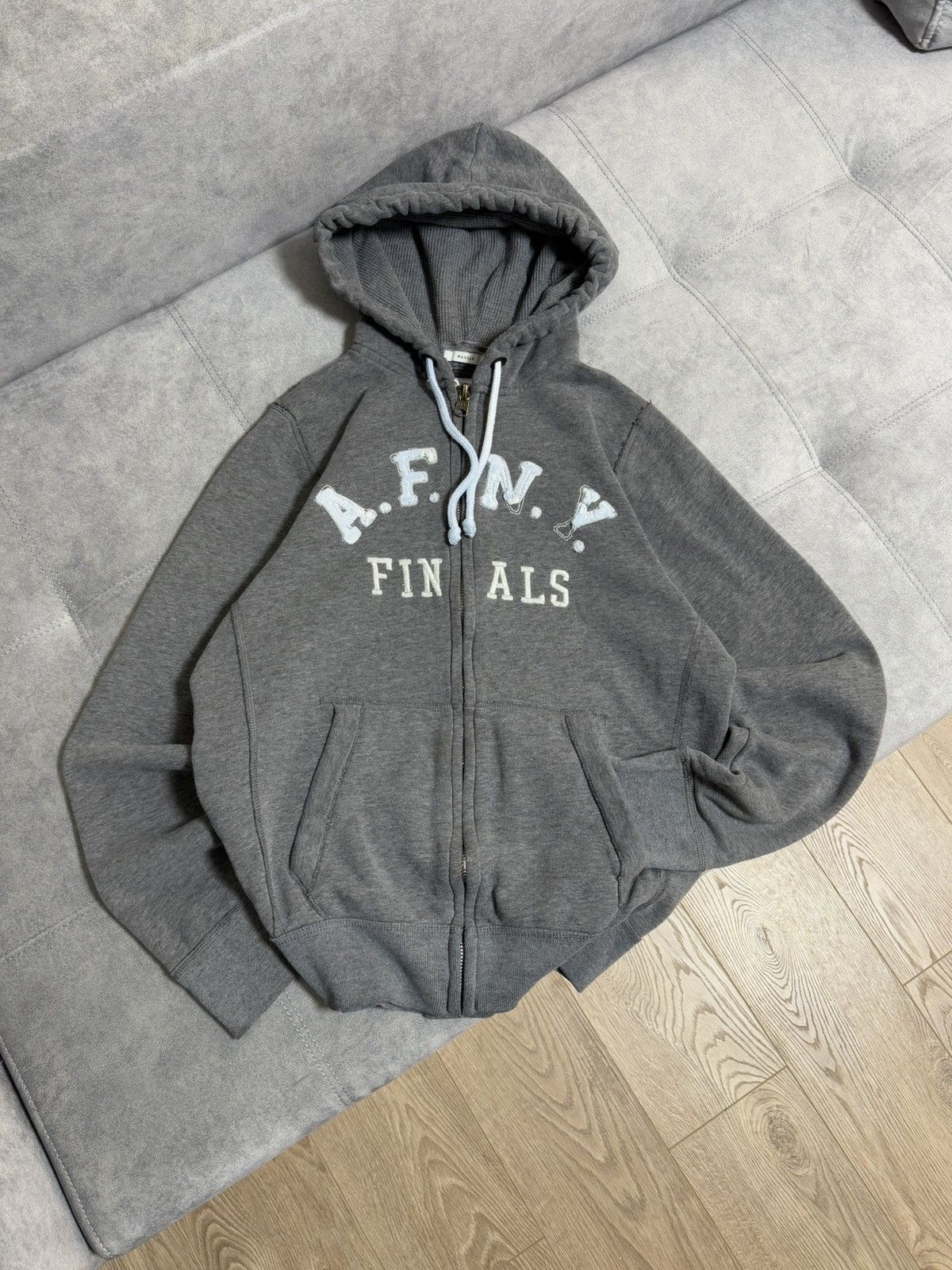 Abercrombie & Fitch × Vintage Vintage Abercrombie & Fitch Y2K distressed zip hoodie Size US XL / EU 56 / 4 - 2 Thumbnail