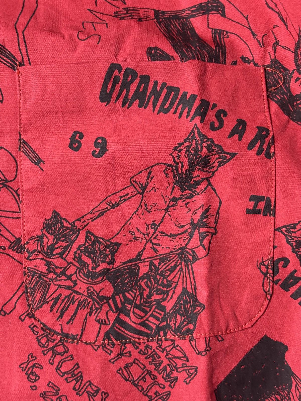 Hysteric Glamour 2018 Hysteric Glamour ‘Thee Hysteric XXX’ Full Print Shirt Size US M / EU 48-50 / 2 - 6 Thumbnail