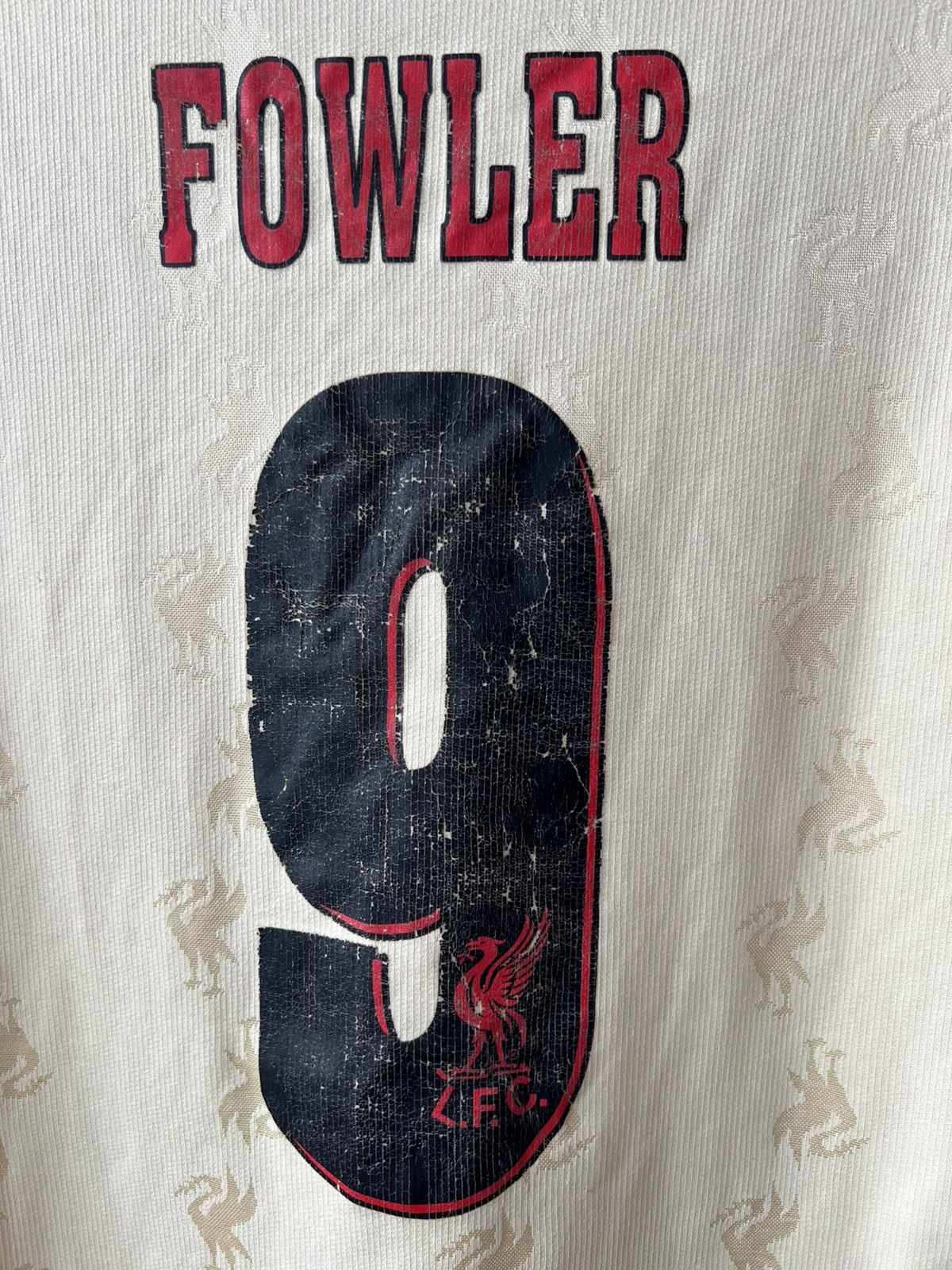 Reebok 1996/97 LIVERPOOL #9 FOWLER AWAY SOCCER JERSEY FOOTBALLSHIRT Size US M / EU 48-50 / 2 - 19 Thumbnail