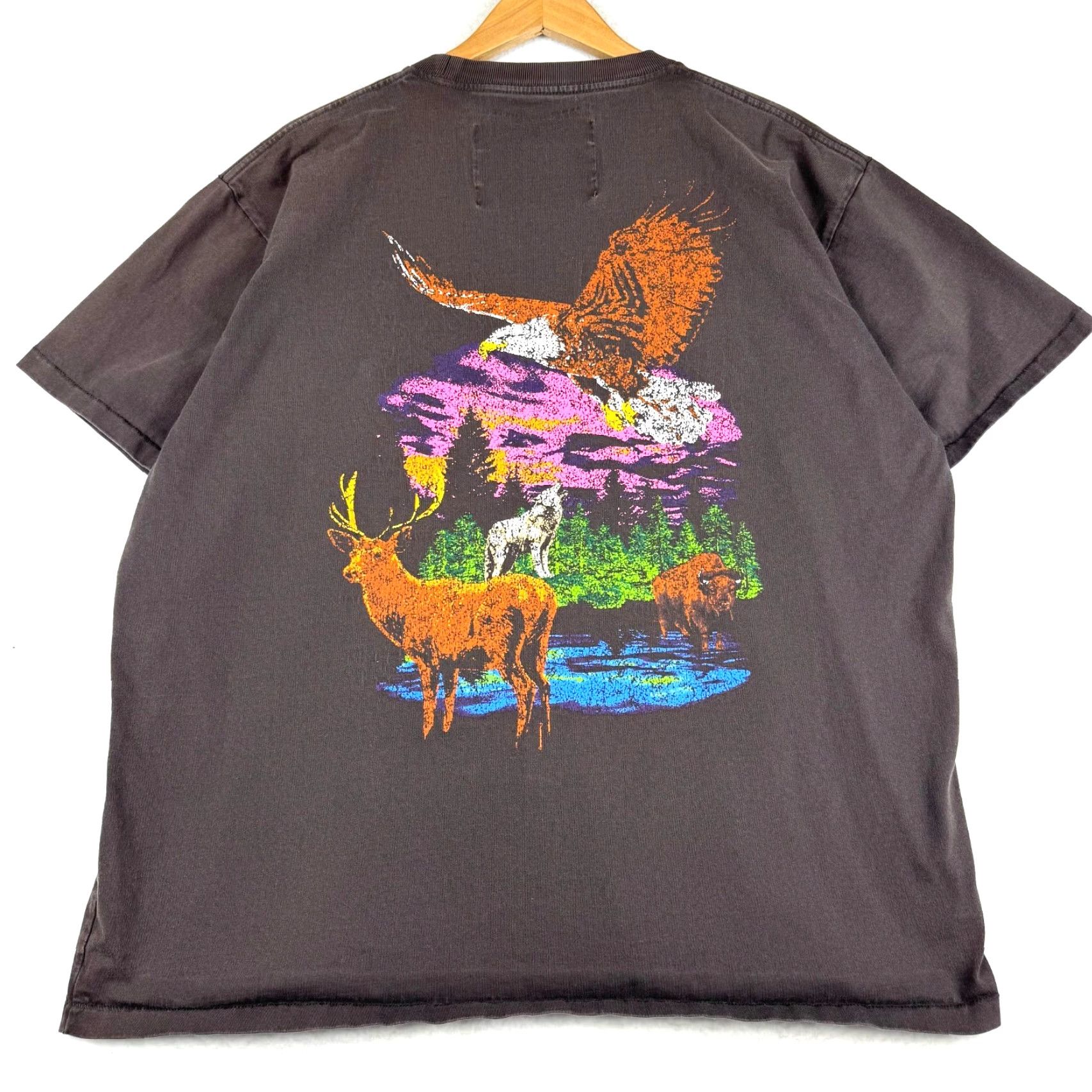 Vintage By Way Of Dallas Shirt Graphic T-Shirt Dallas Zine Fest 2XL Gray Crew Neck Short Sleeve Mens Size US XXL / EU 58 / 5 - 2 Thumbnail
