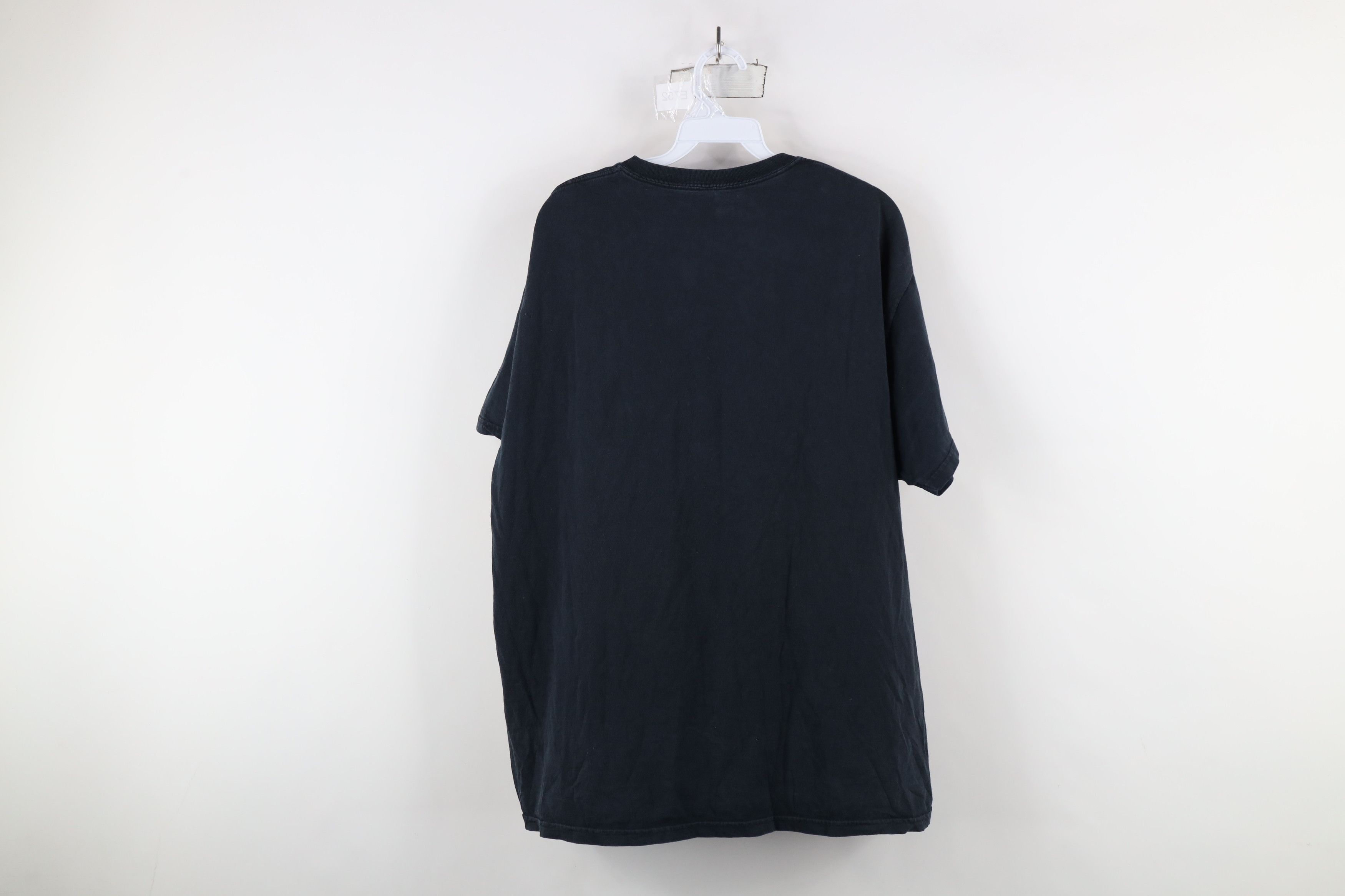 Vintage Vintage 90s Streetwear Short Sleeve T-Shirt Black Cotton Size US XL / EU 56 / 4 - 9 Thumbnail