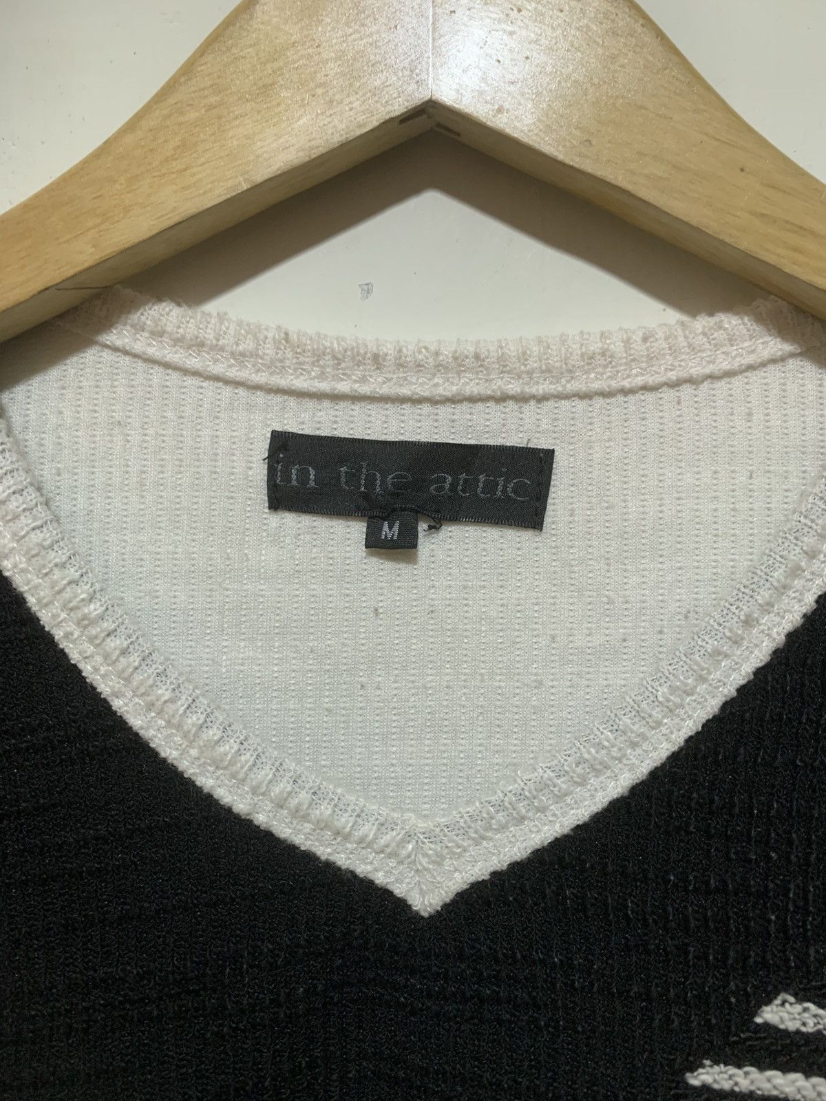 Hysteric Glamour × Undercover Vintage In the Attic Punk Wool Longsleeve Tee Shirt Size US M / EU 48-50 / 2 - 9 Thumbnail