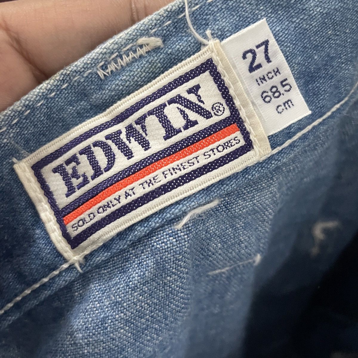Edwin Vintage 90s Edwin Workwear Denim Size US 26 / EU 42 - 5 Thumbnail