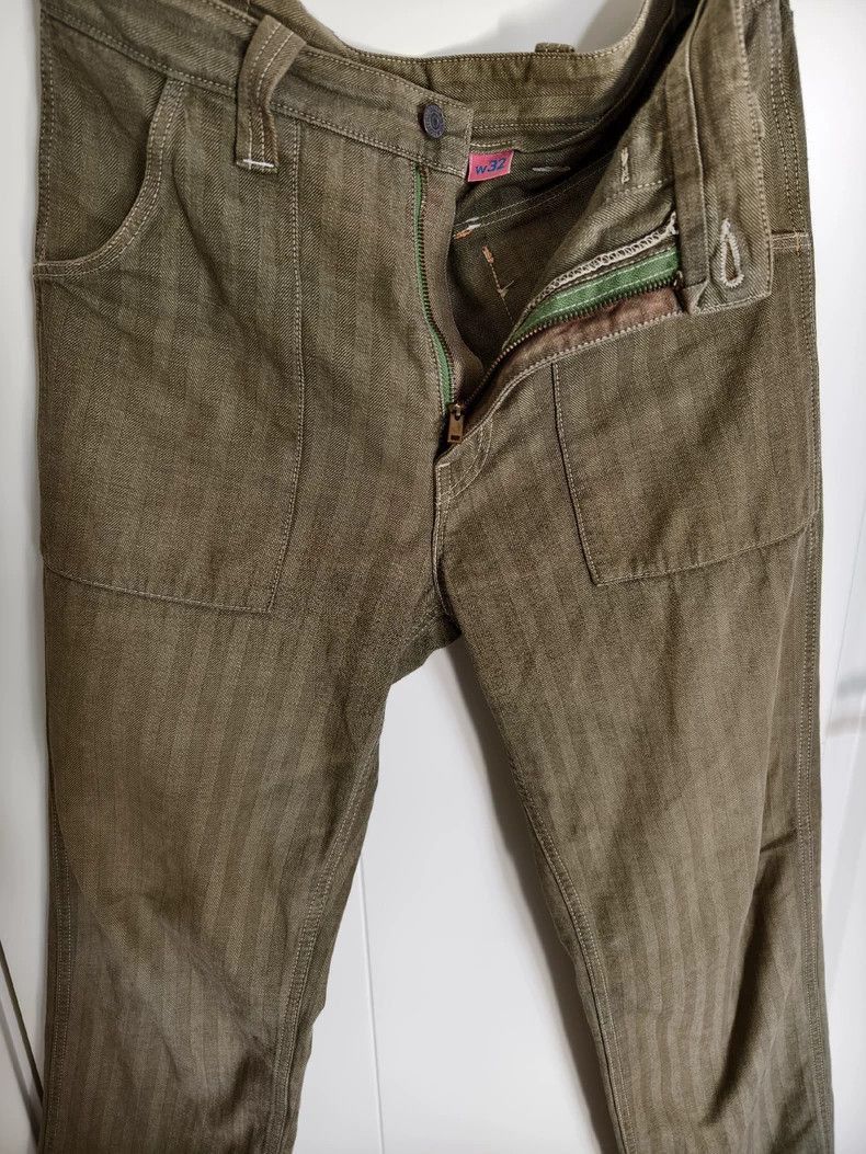 Freewheelers Freewheelers Freewheelers Herringbone trousers Size US 32 / EU 48 - 5 Thumbnail