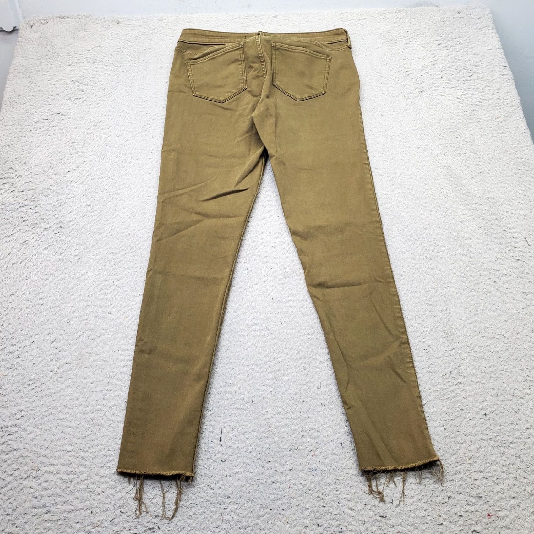 Abercrombie & Fitch Abercrombie & Fitch Signature Jeans Womens Size 27 Brown Skinny Denim 27x29 Solid Dark Brown 90s? No Vintage: N/A Size 27" / US 4 / IT 40 - 2 Thumbnail