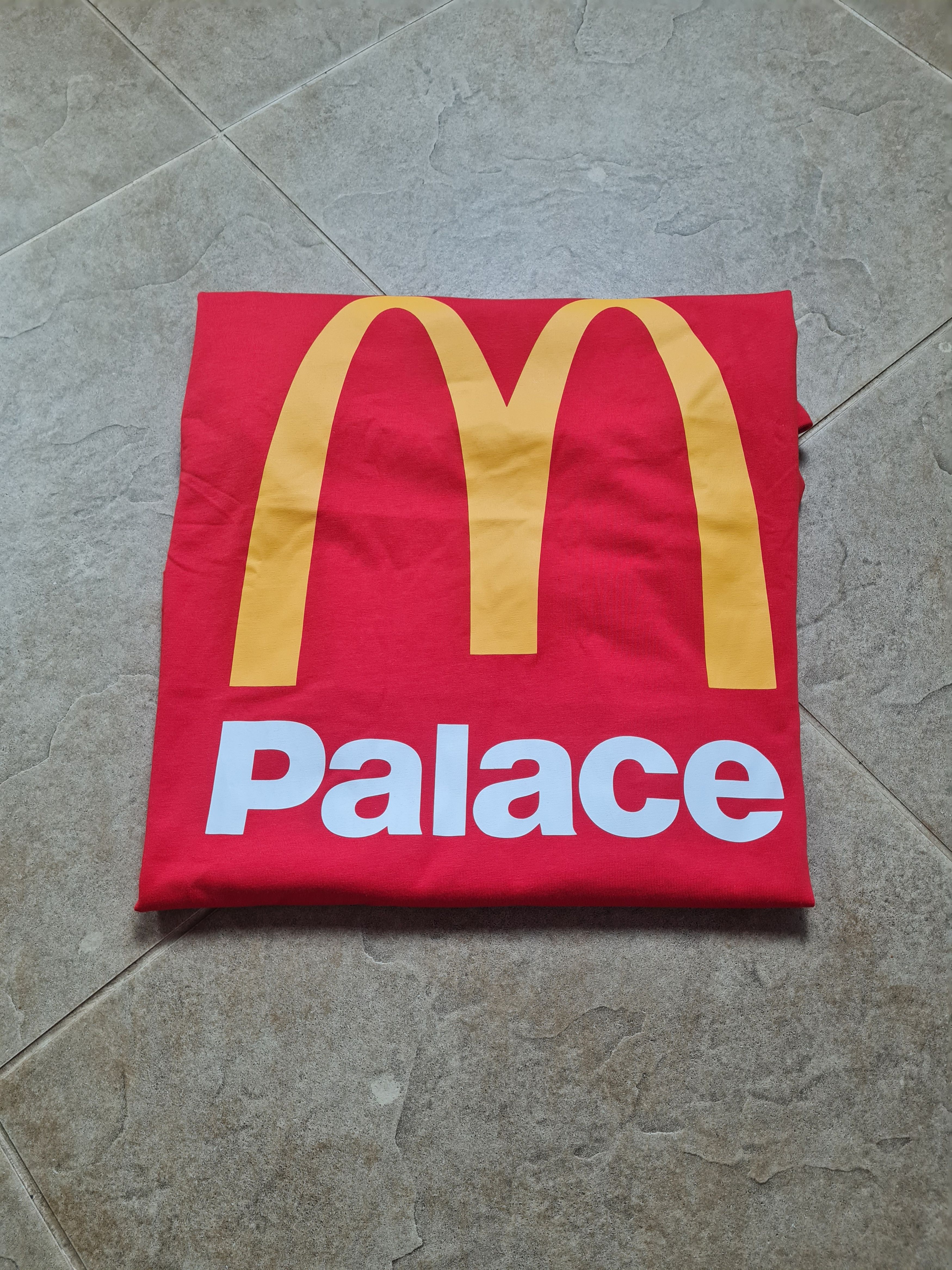 Palace Vintage Rare T-shirt PALACE McDonald's red size XL Size US XL / EU 56 / 4 - 13 Thumbnail
