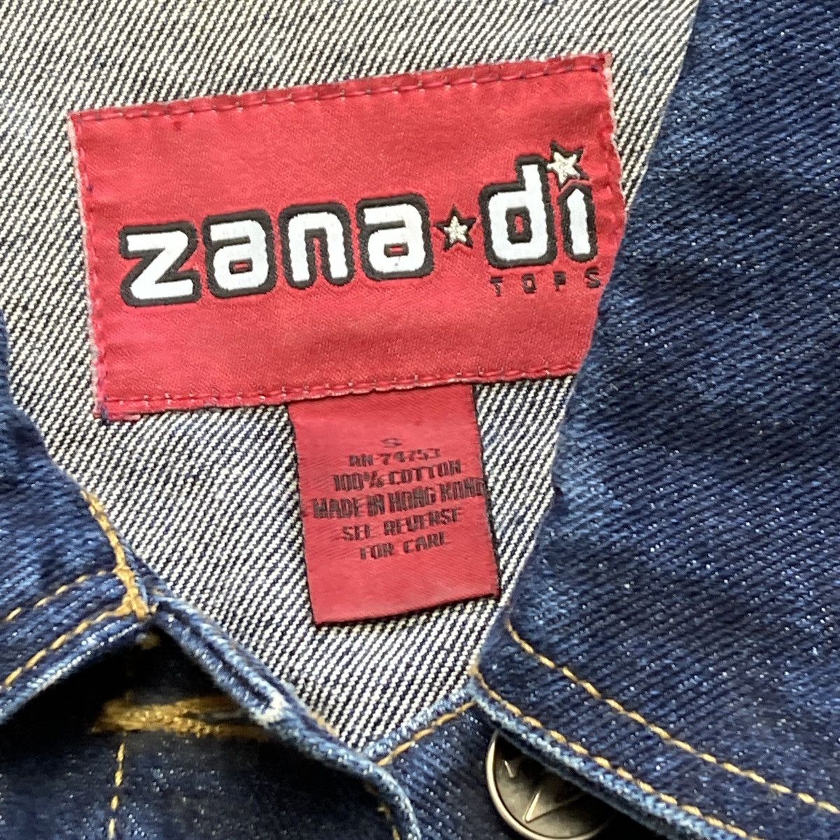 Vintage Vintage denim zana di y2k jacket Size S / US 4 / IT 40 - 4 Thumbnail